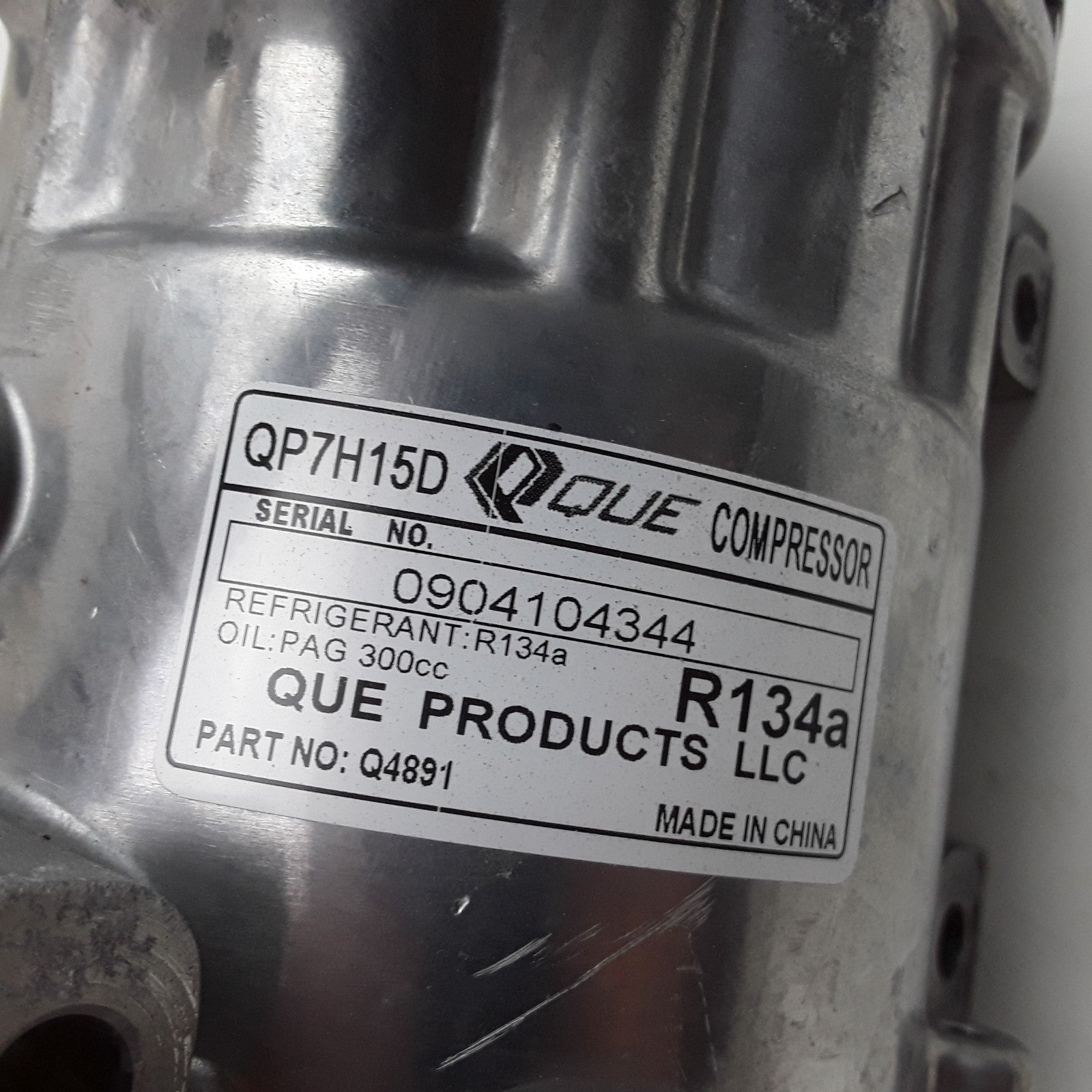 Q4891 75R81372Q Compressor-QP7H15D Fits Volvo VHD VNL VN VNM 2002 2003-2016