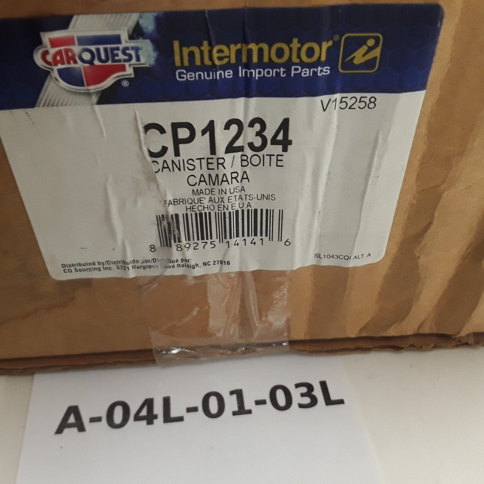 CP1234 Vapor Canister For Acura TL CL Honda Accord 1998 1999 2000 2001 2002 2003