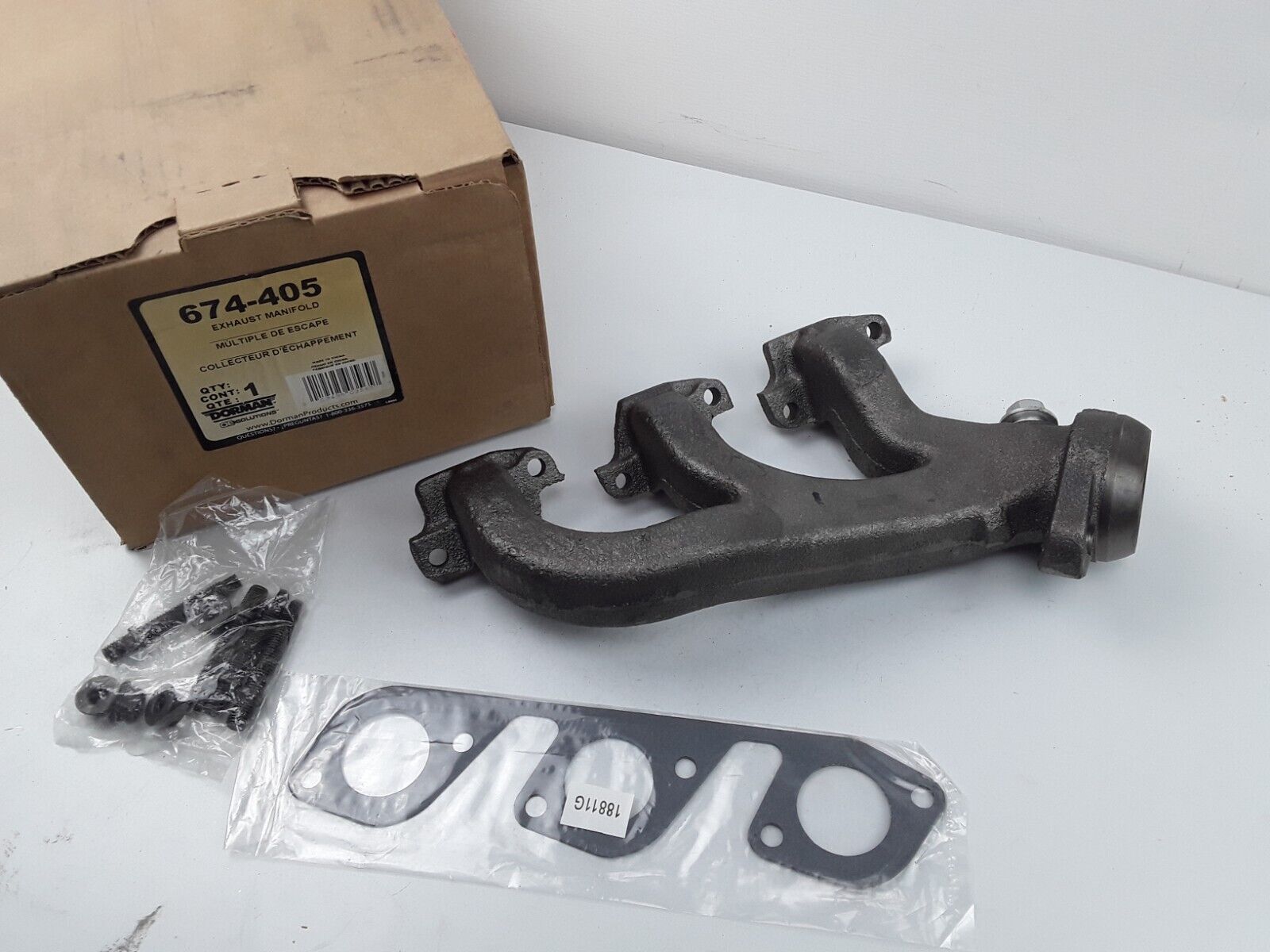 Exhaust Manifold Left For Ford E-150 E-250 Econoline Club Wagon F-150 1997 1998 - HotCarParts
