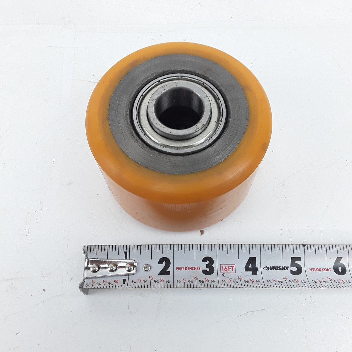 4" x 2-1/2" Polyurethane Industrial Wheel 1" Bore Heavy Duty Bearing