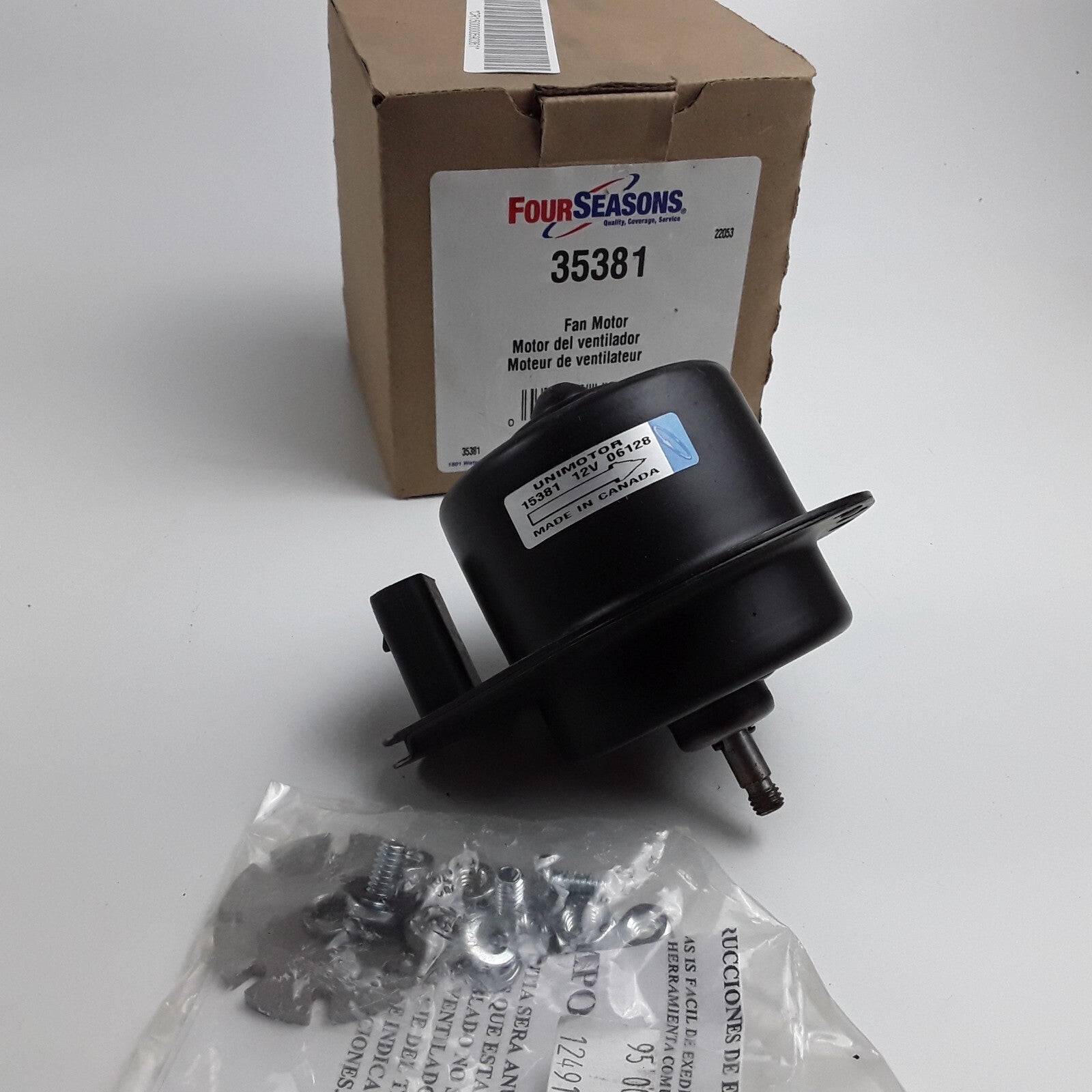 Condenser Fan Motor Fits Buick Cadillac Oldsmobile Pontiac 1990 1991 1992-2005