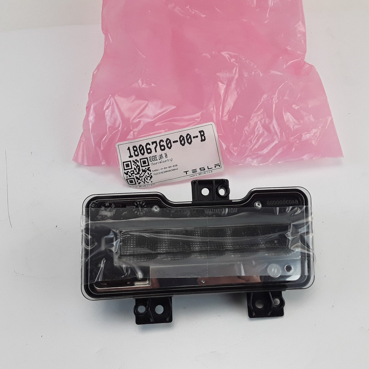Cybertruck RH Rear Bumper Reverse Lamp Light 1806760-00-B Genuine OEM