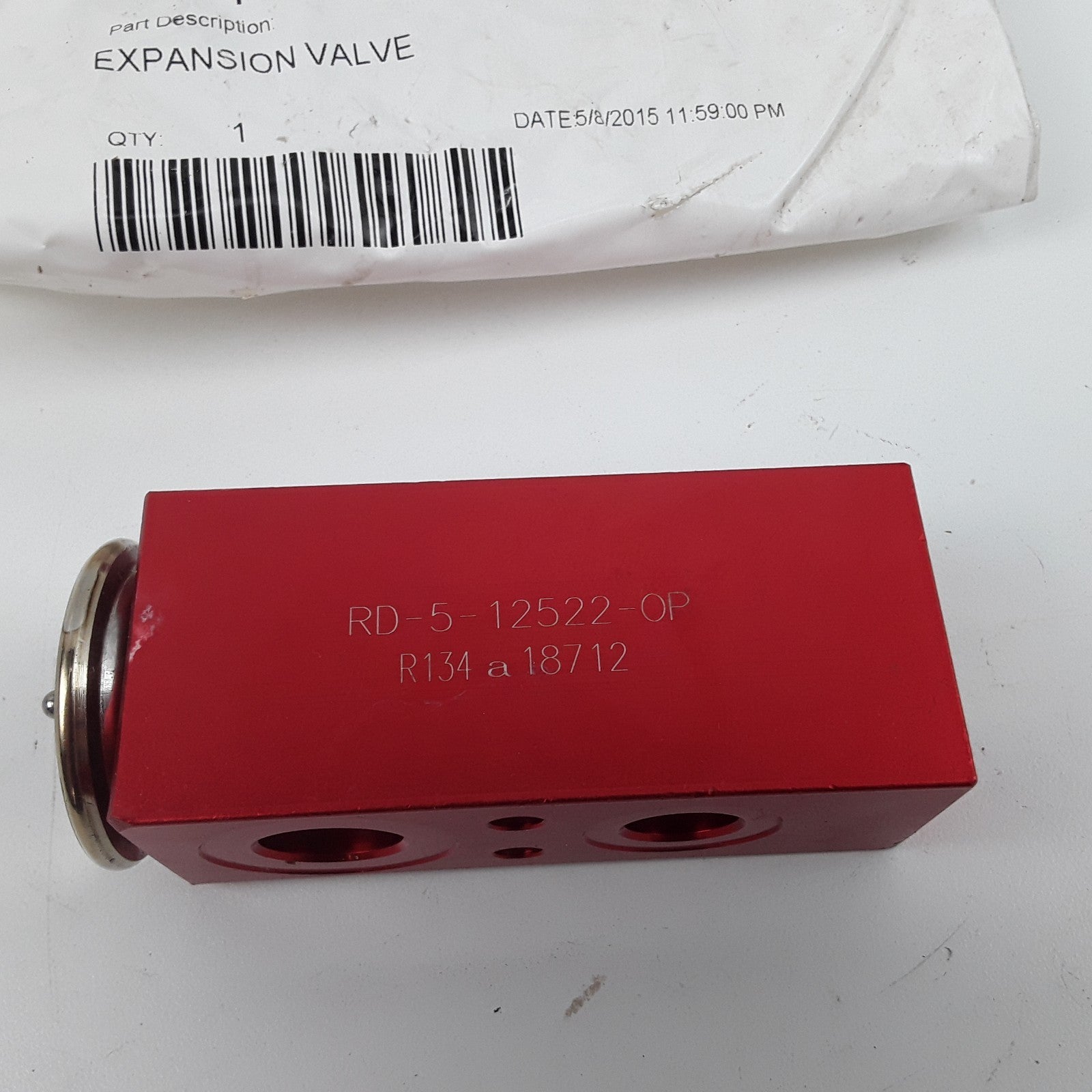 Red Dot 71R8457 A/C Flow Restrictors A/C Expansion Valve RD-5-12522-OP