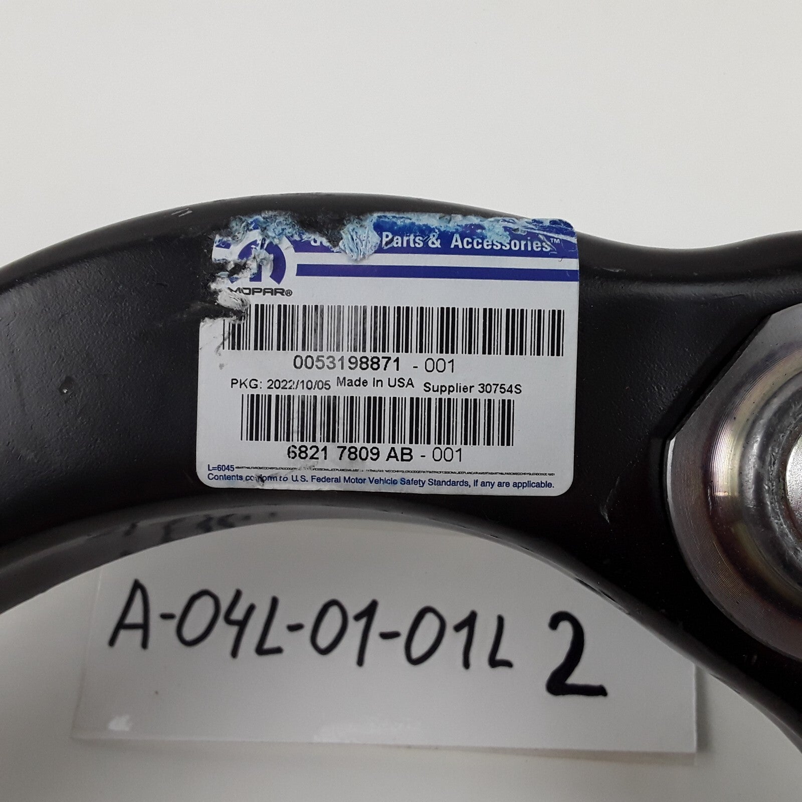 Left Suspension Control Arm Fits Dodge Durango Jeep Grand Cherokee (2014-2015)