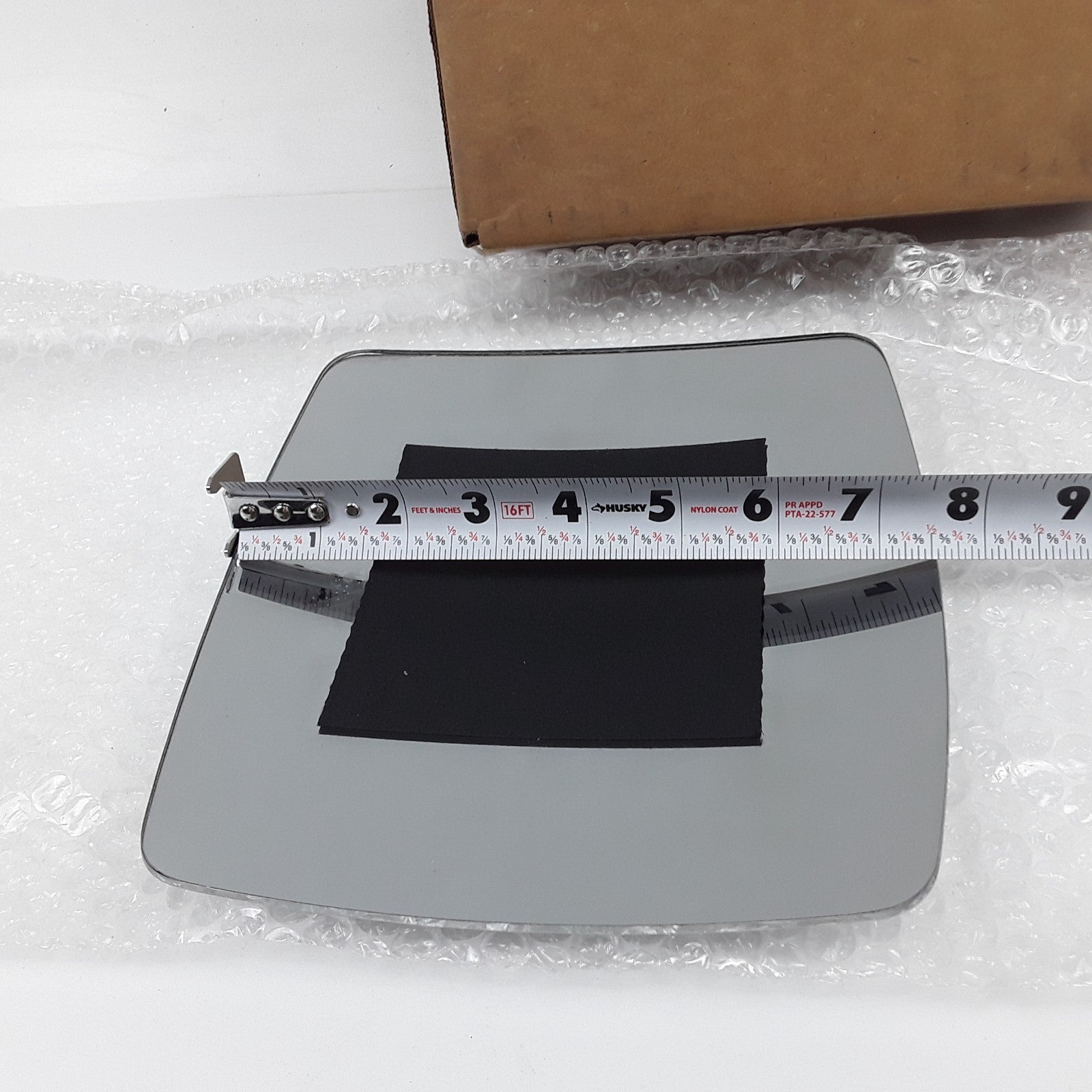 International 2505815C2 Lower Convex Door Mirror Glass Spot Hood For Navistar