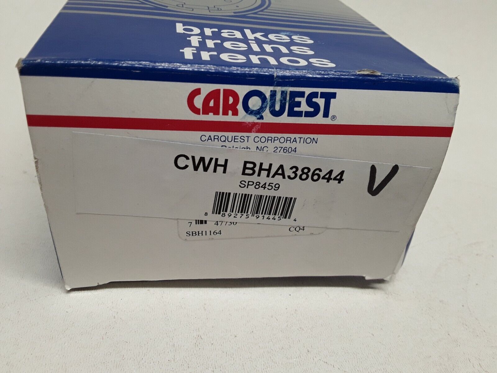Front Left CARQUEST H38644 fits Chrysler Imperial,New Yorker fits Dodge Dynasty - HotCarParts