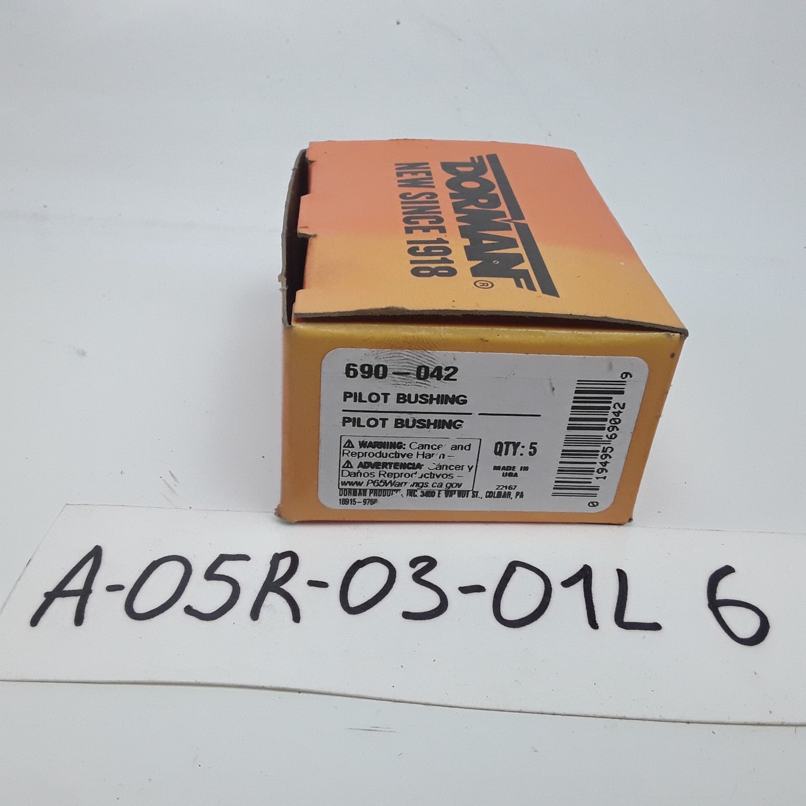 5 Clutch Pilot Bushing Fits American Motors Javelin Pacer Jeep J20 J10 1963-1983