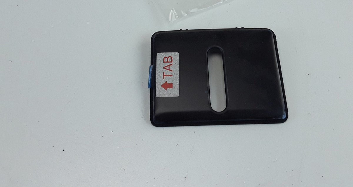 Model S 2021-2025 Rear Trunk Latch Striker Cover 1617463-00-B Genuine OEM