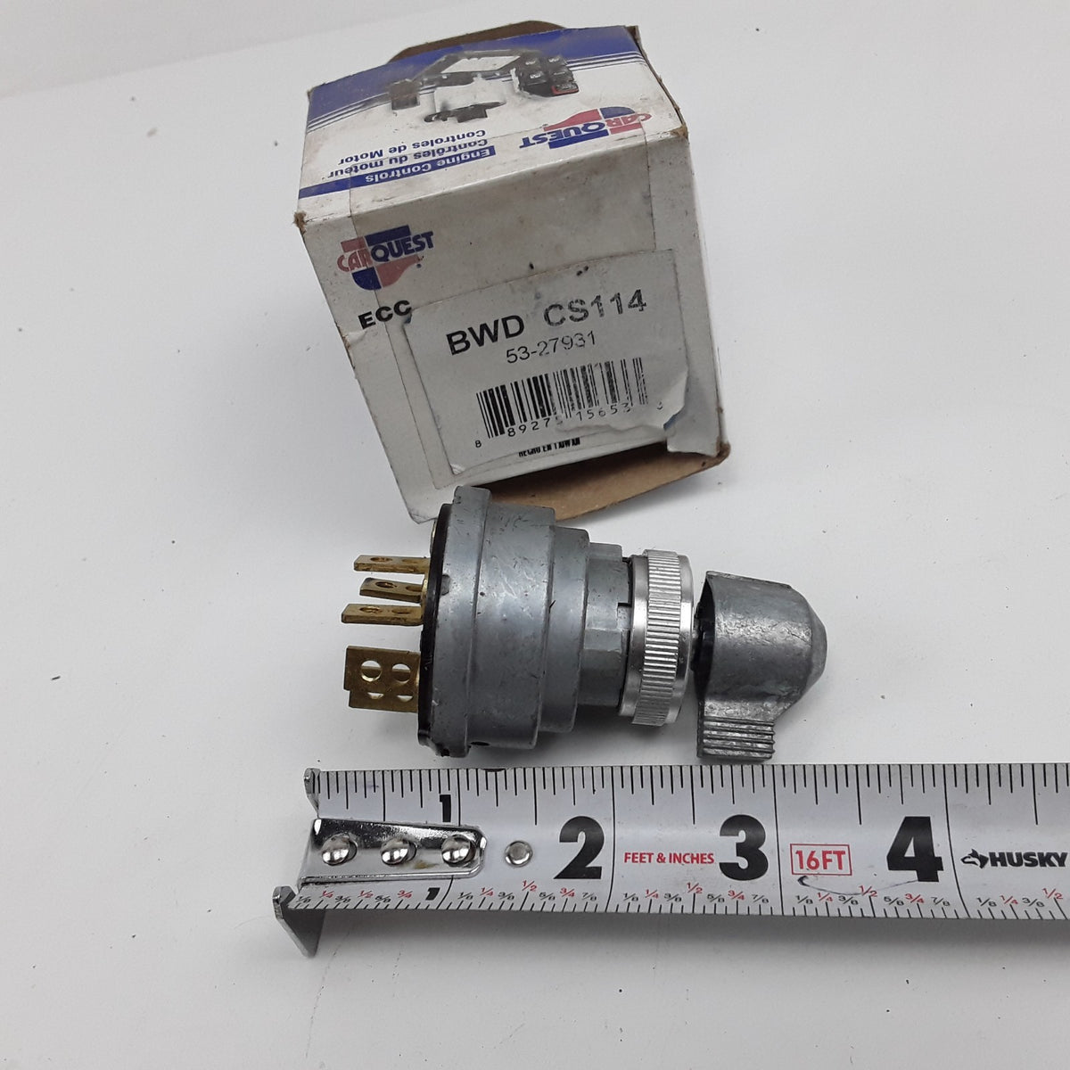 BWD CS114 Ignition Starter Switch Replaces 19140166, 88921963, 53-27940, LS1472