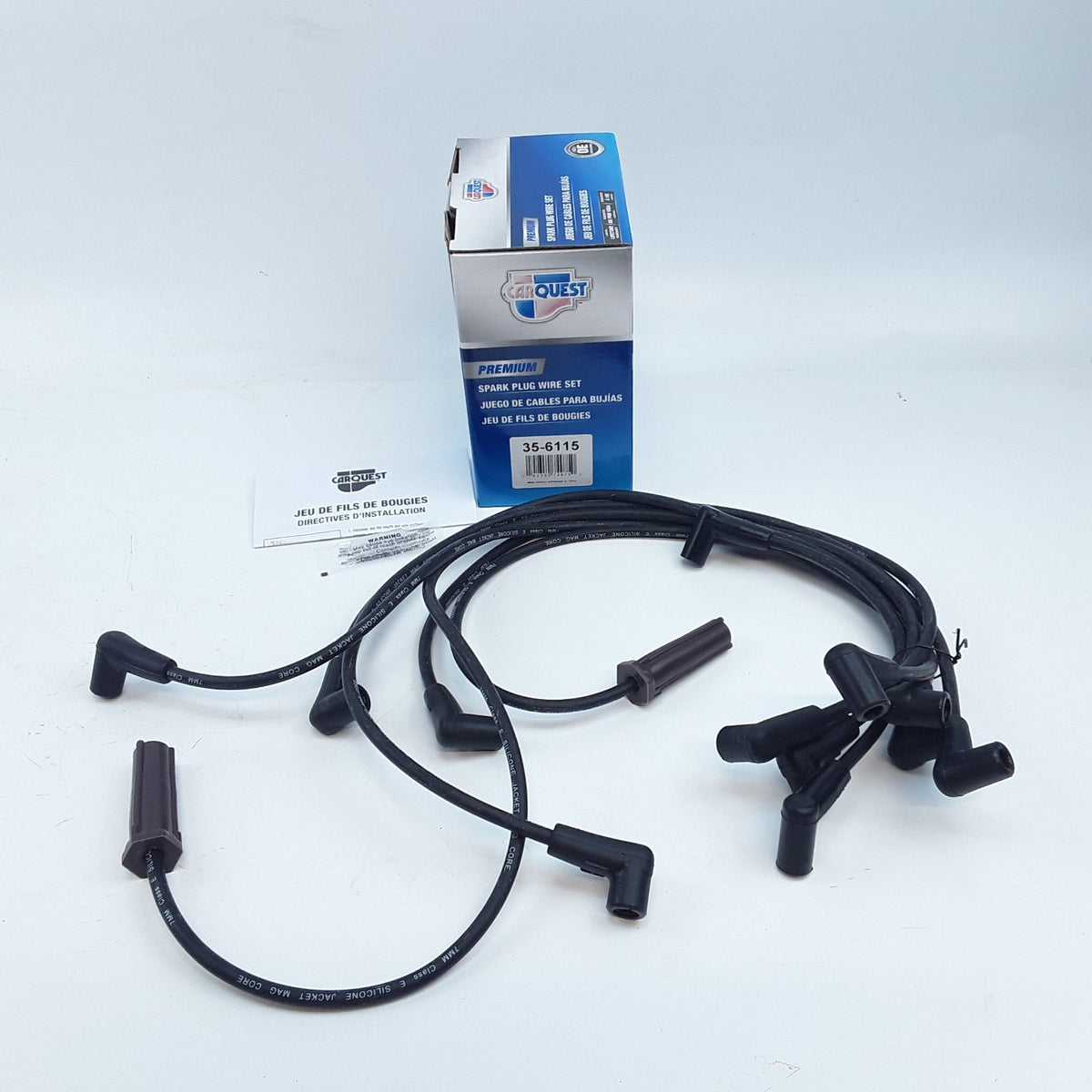 Spark Plug Wire Set Fits Chevrolet Commercial Chassis Caprice (1992) 4.3L-V6