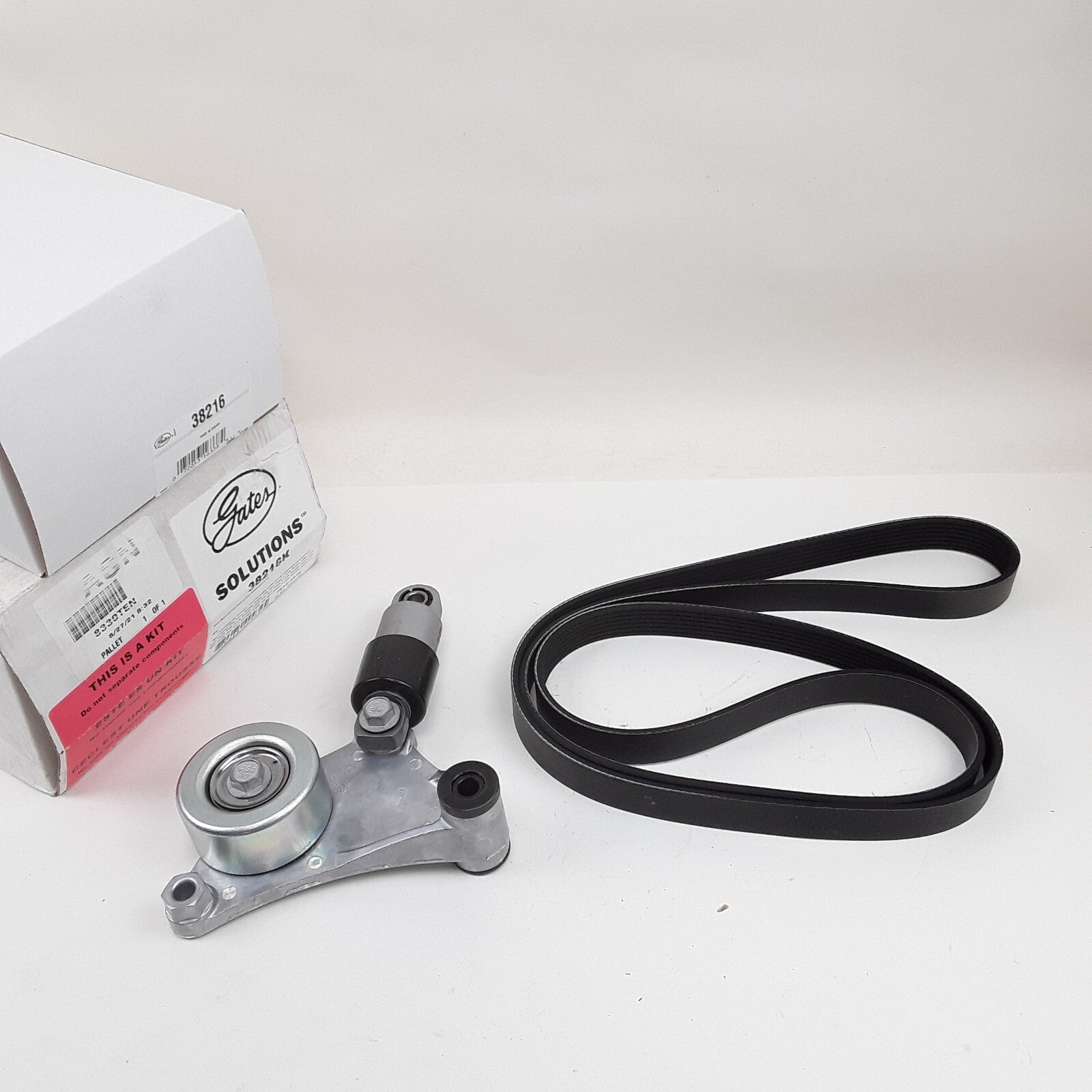 Accessory Drive Belt W/ Tensioner Assembly Fits Scion tC Toyota Camry 2001-2010