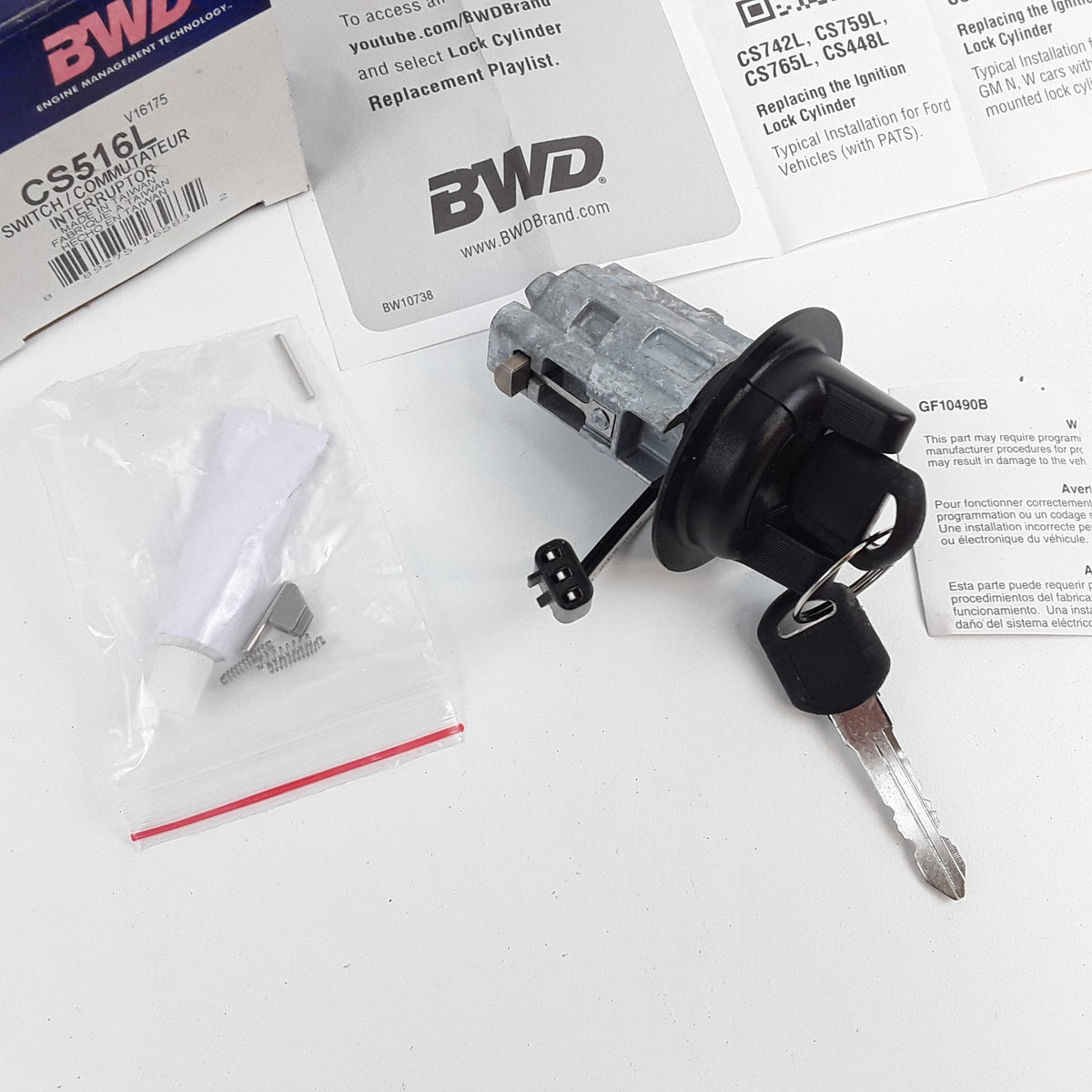 Ignition Lock Cylinder Fits Chevrolet Oldsmobile Pontiac Buick (1997 1998 1999)