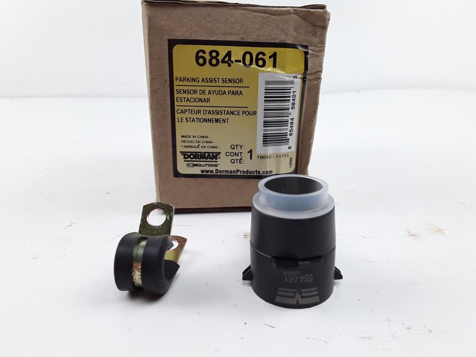 Parking Aid Sensor Dorman 684-061 Fits Buick, Cadillac, Chevrolet, GMC - HotCarParts