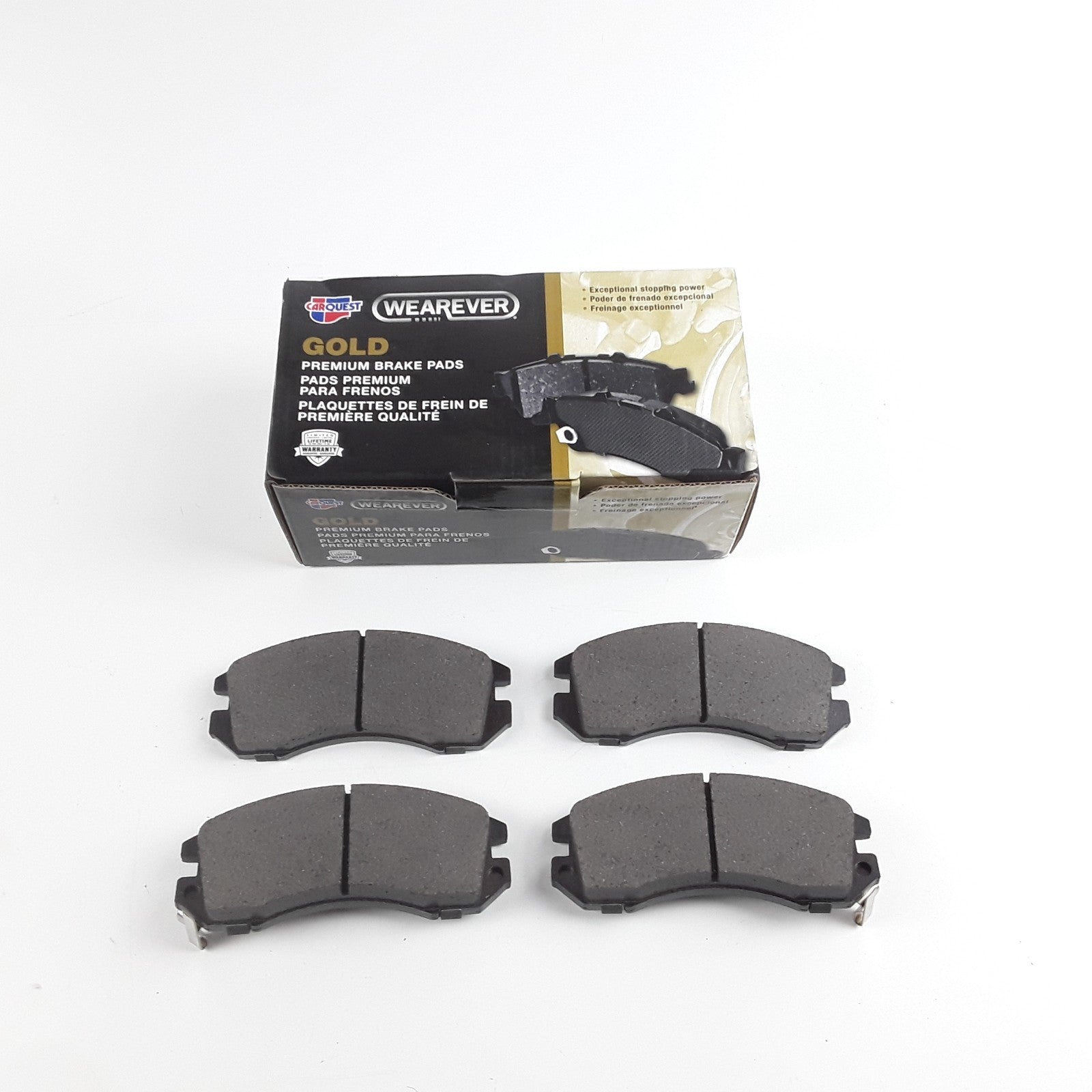 Front Disc Brake Pads Pad Set For Subaru Legacy Impreza 1990-1996