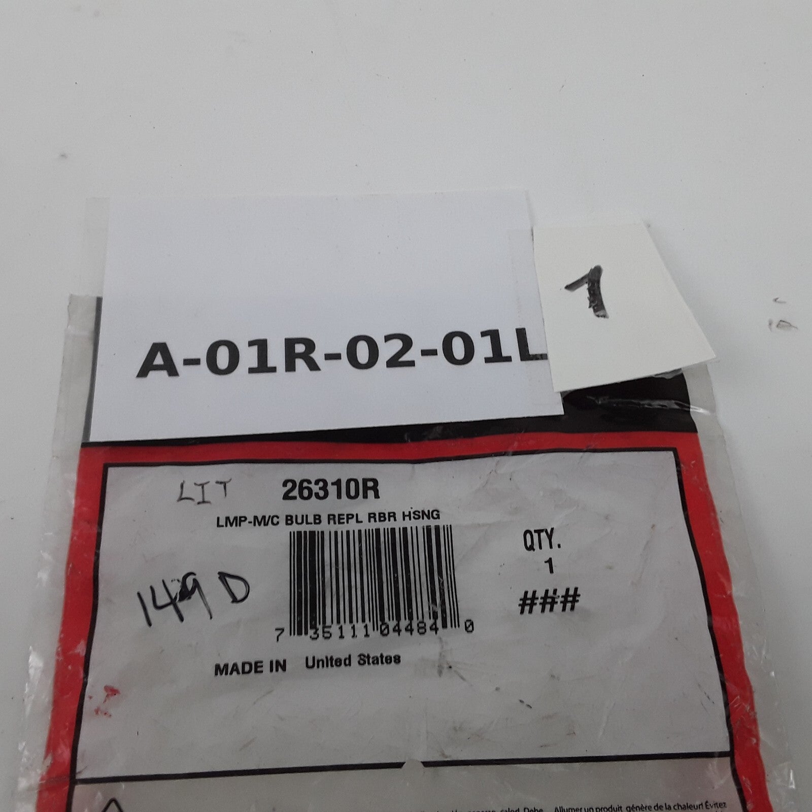 Truck-Lite 26310R 26 Series Marker Clearance Light Hardwired Lamp Connection
