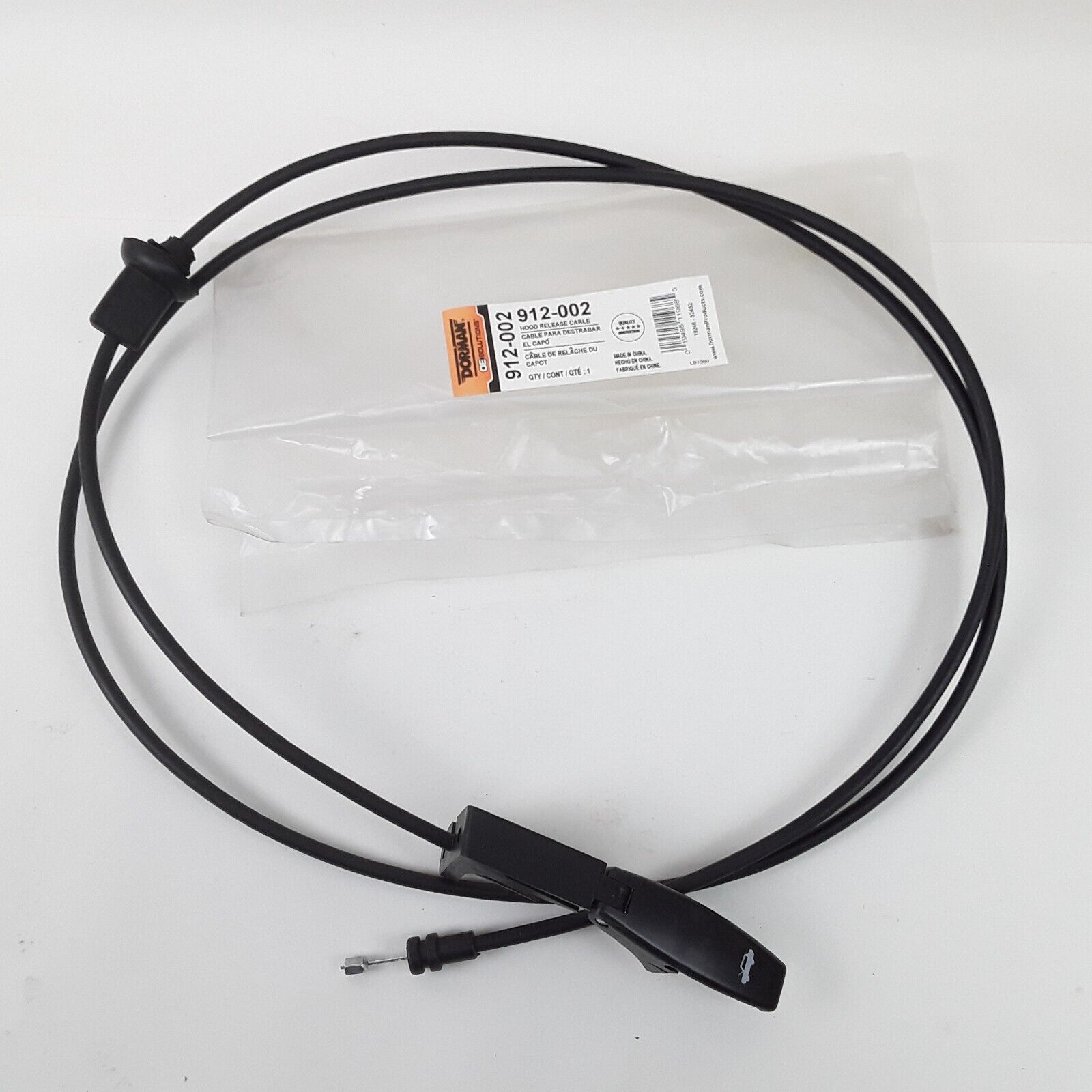 Hood Release Cable With Handle Fits Buick Chevrolet Pontiac Oldsmobile 1986-1996