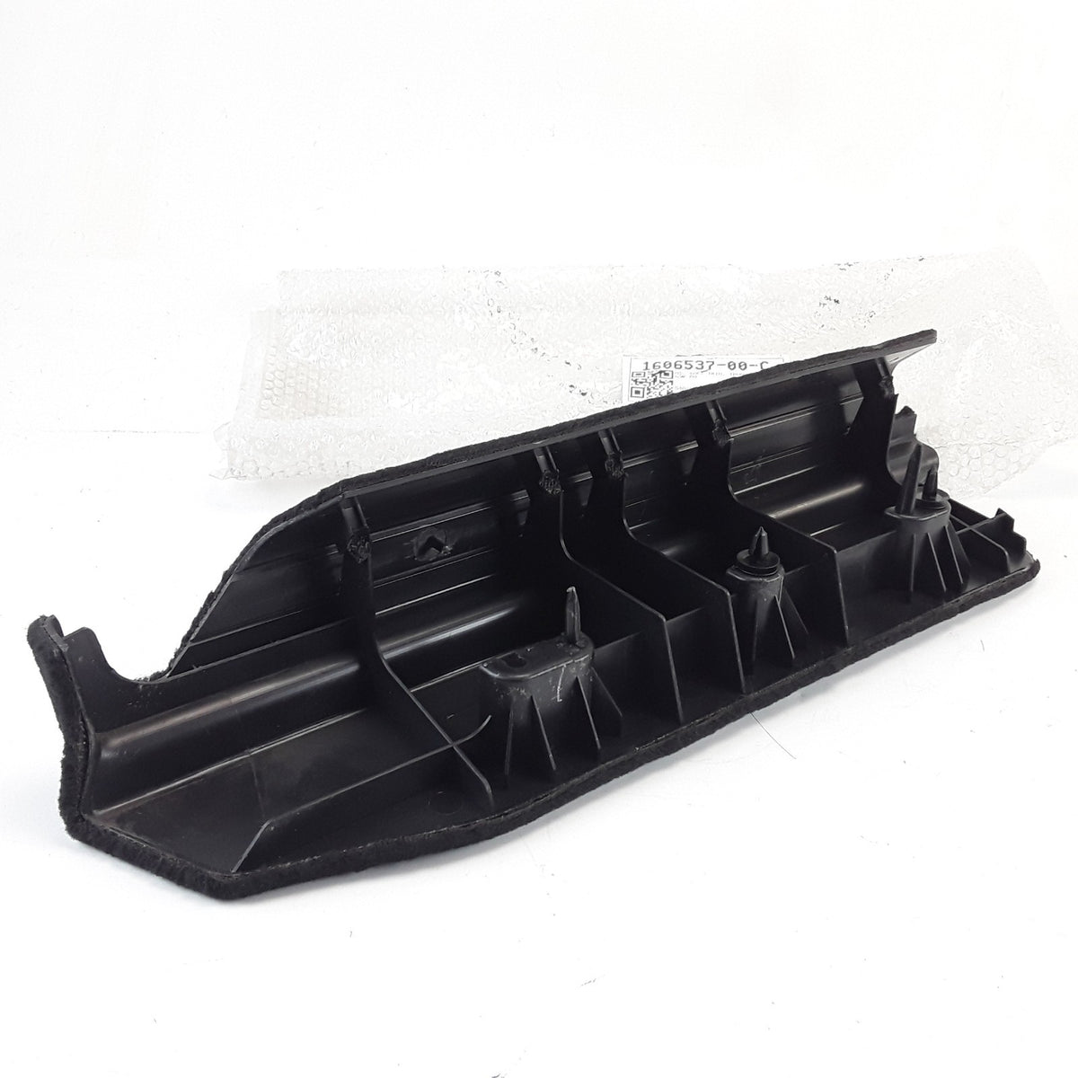 Model S 2021-2025 RH Trunk Bracket Soft Carpet Trim 1606537-00-C OEM