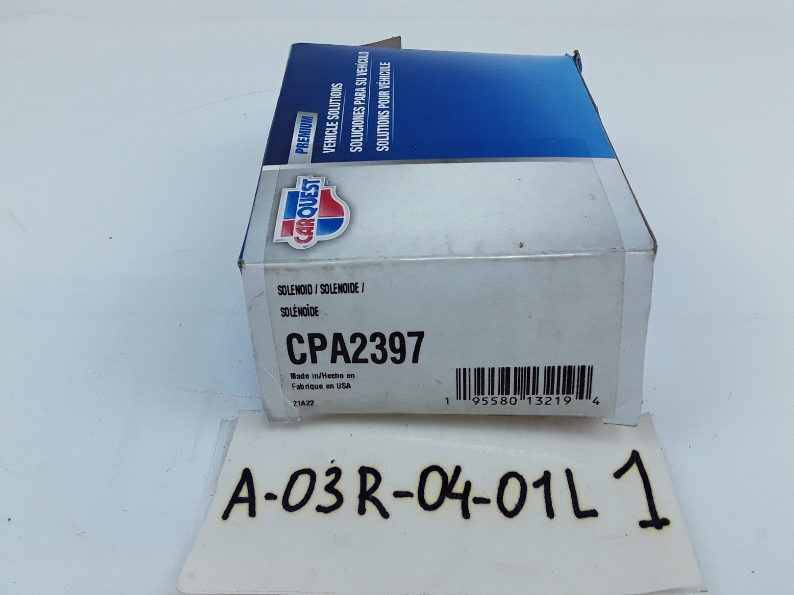 Carquest CPA2397 Canister Vent Solenoid Mercedes-Benz ML450 R500 2006-07 2010-11