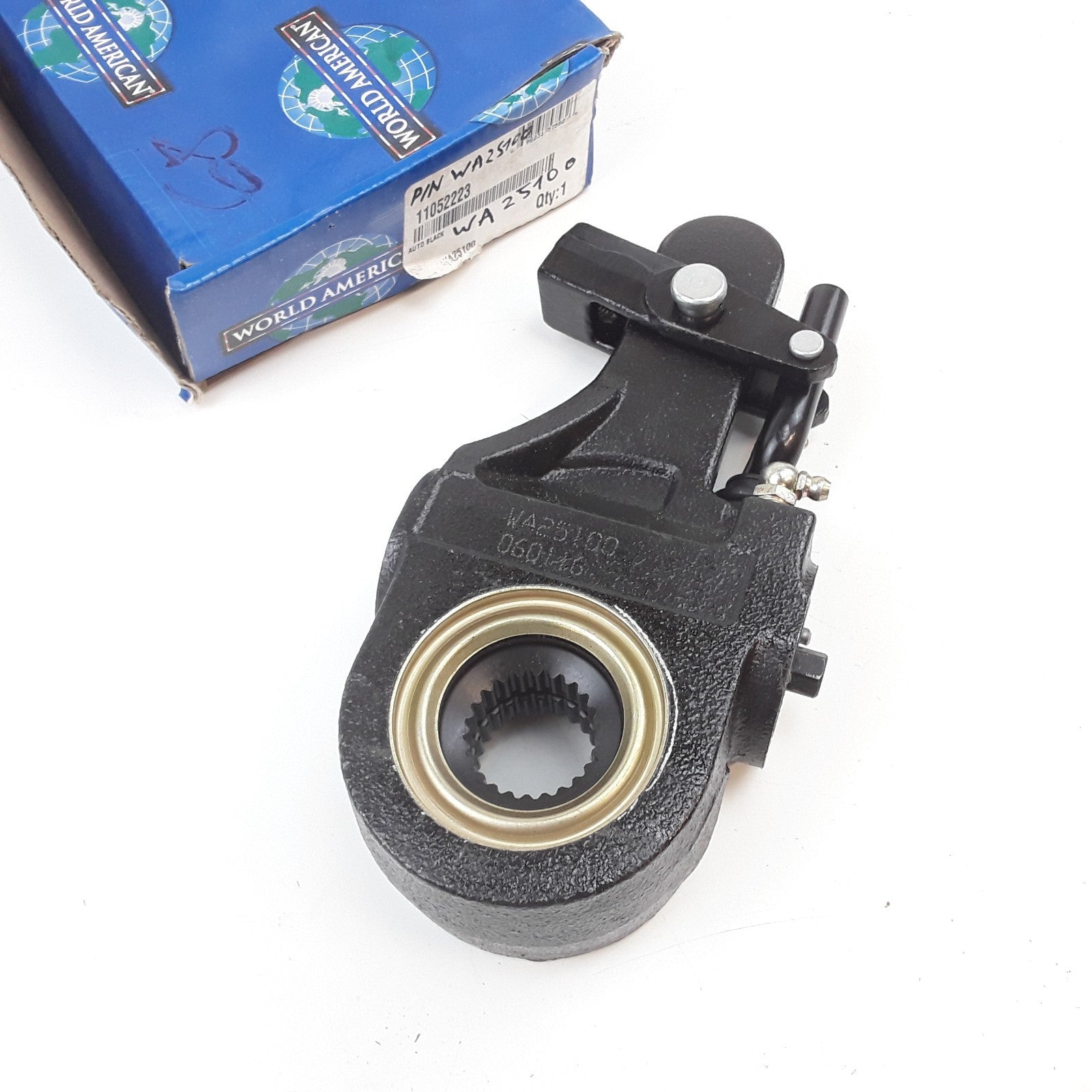 World American WA25100 Automatic Slack Adjuster 5.5" Arm A, 1-1/4"-10 Spline