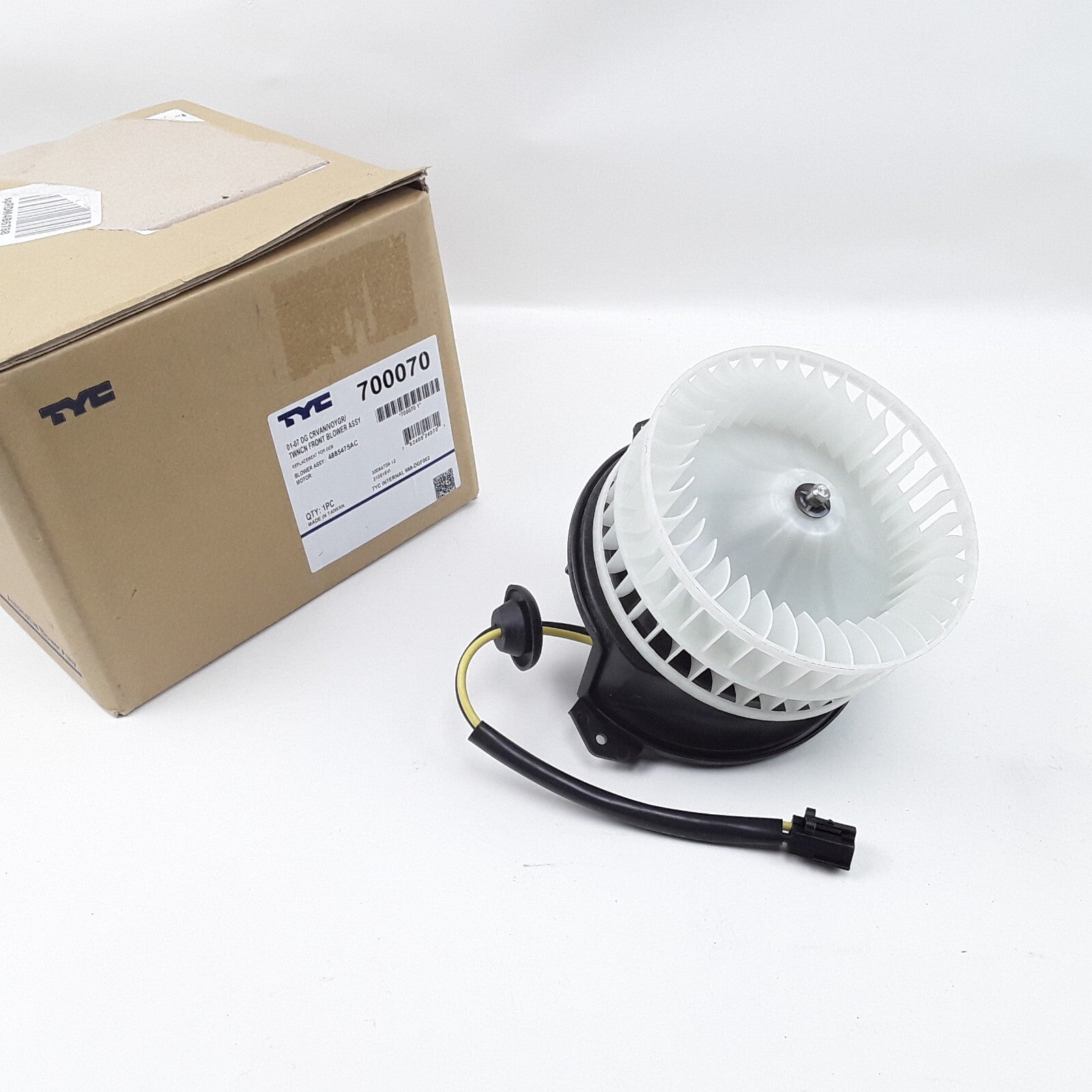 TYC 700070 Blower Assembly Fits Dodge Caravan Chrysler Pacifica (2001-2008)