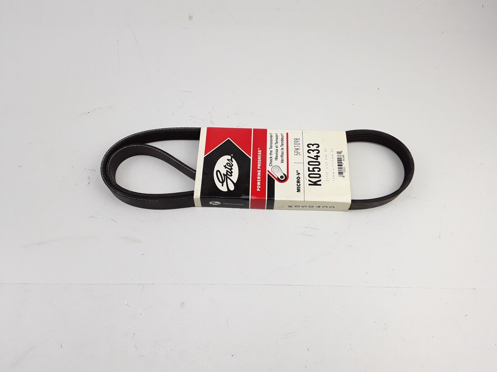 Serpentine Belt Gates K050433 For Acura NSX 3.2L,Toyota Solara , Camry 2.2L - HotCarParts