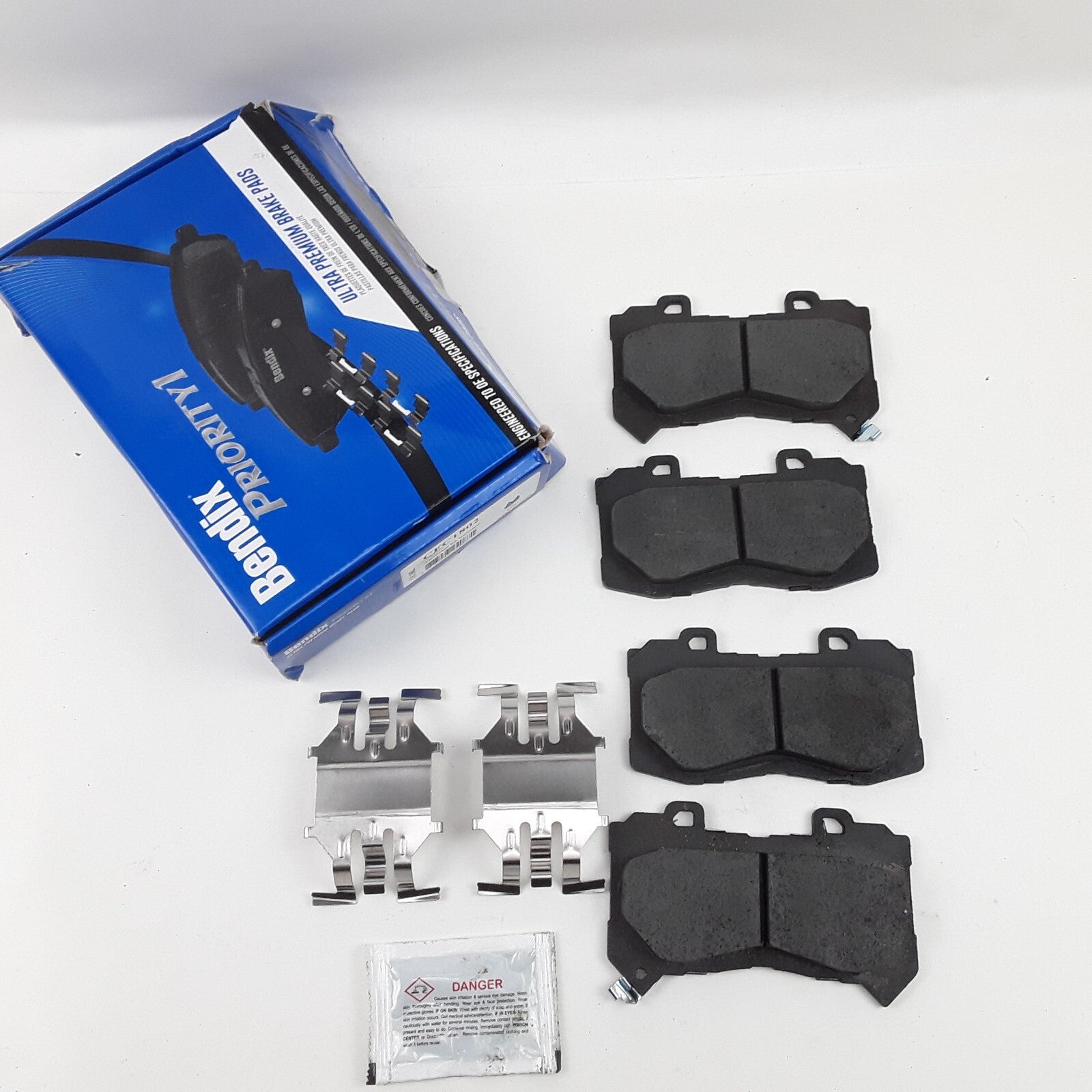 Front Disc Brake Pad Set Priority One Ceramic Fits Chevrolet Colorado 2015-2020