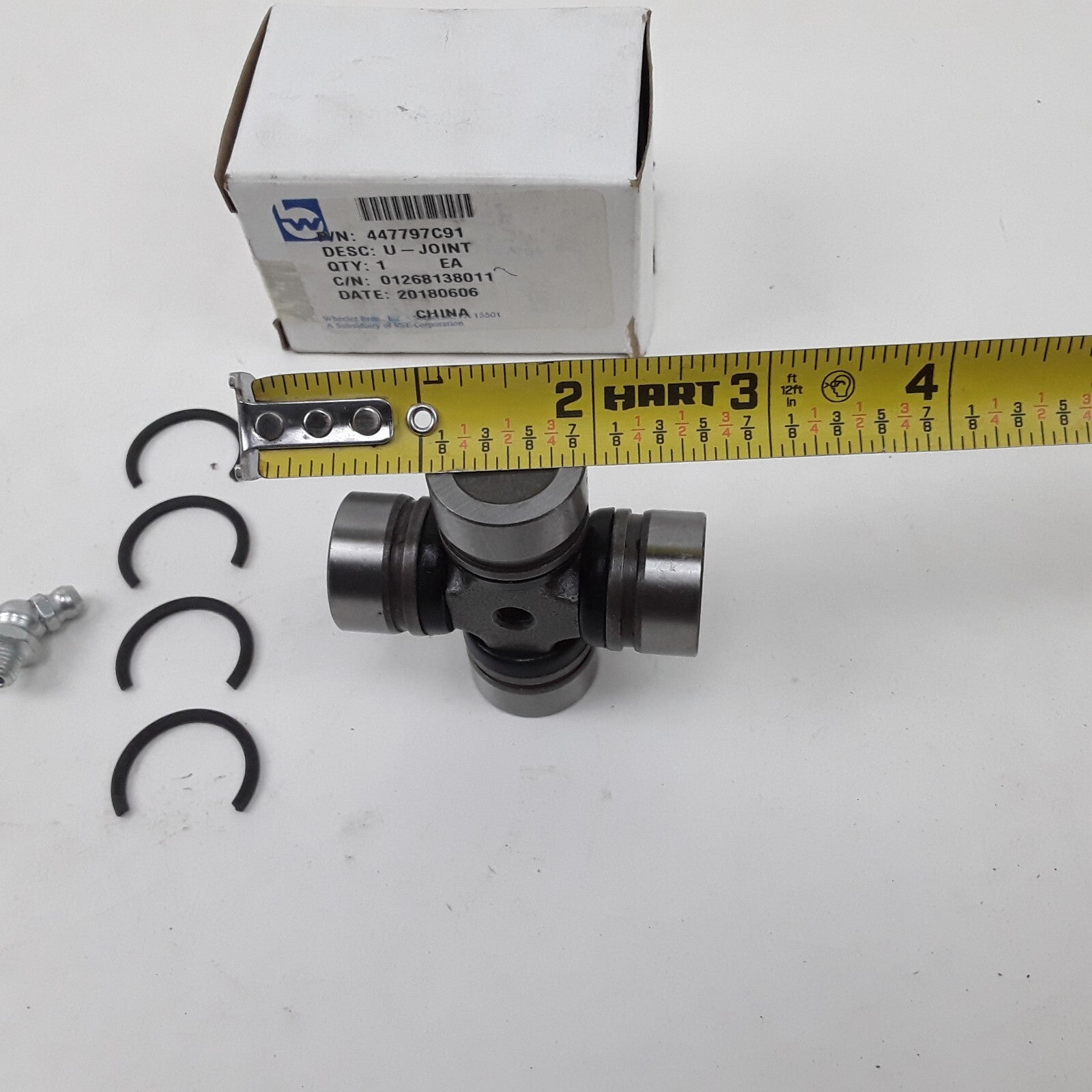 U-Joint Strg Gear Kit Fits Ptruck Mack GMC Chevrolet International (1985-2004)