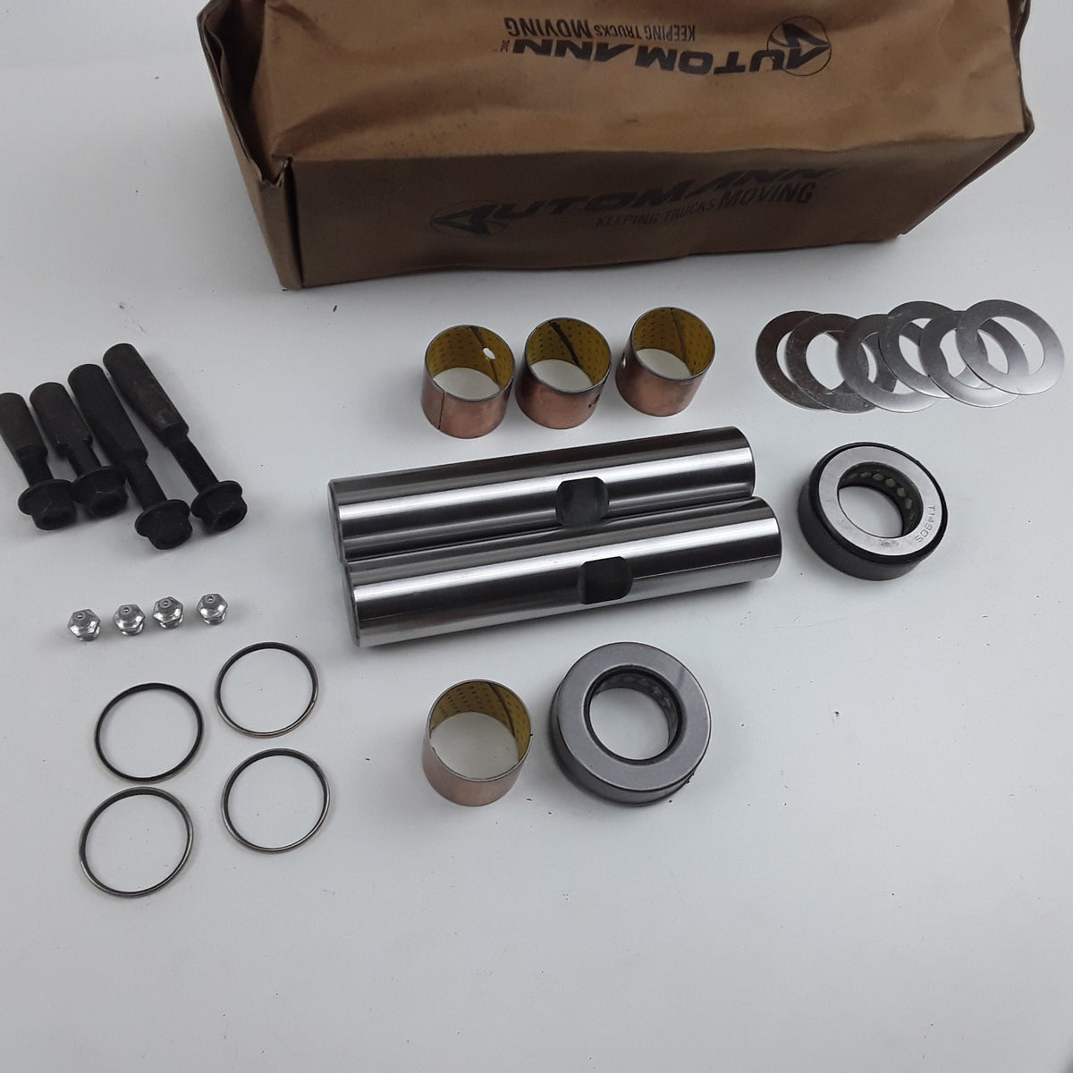 Automann 460.530C - King Pin Kit - DD Type, Composite Bushing, 7.511” Length