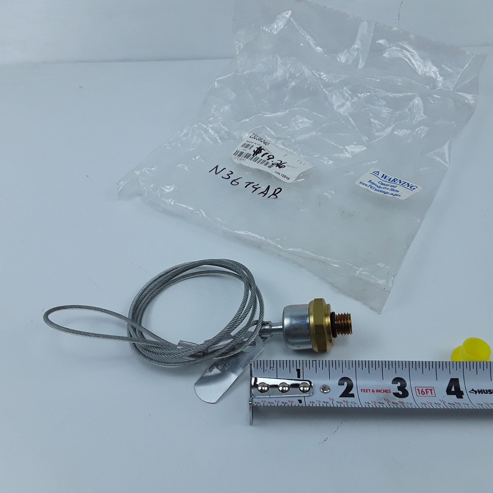 Drain Valve & Cable Assembly 23038240 For Mack & Volvo Heavy-Duty Trucks