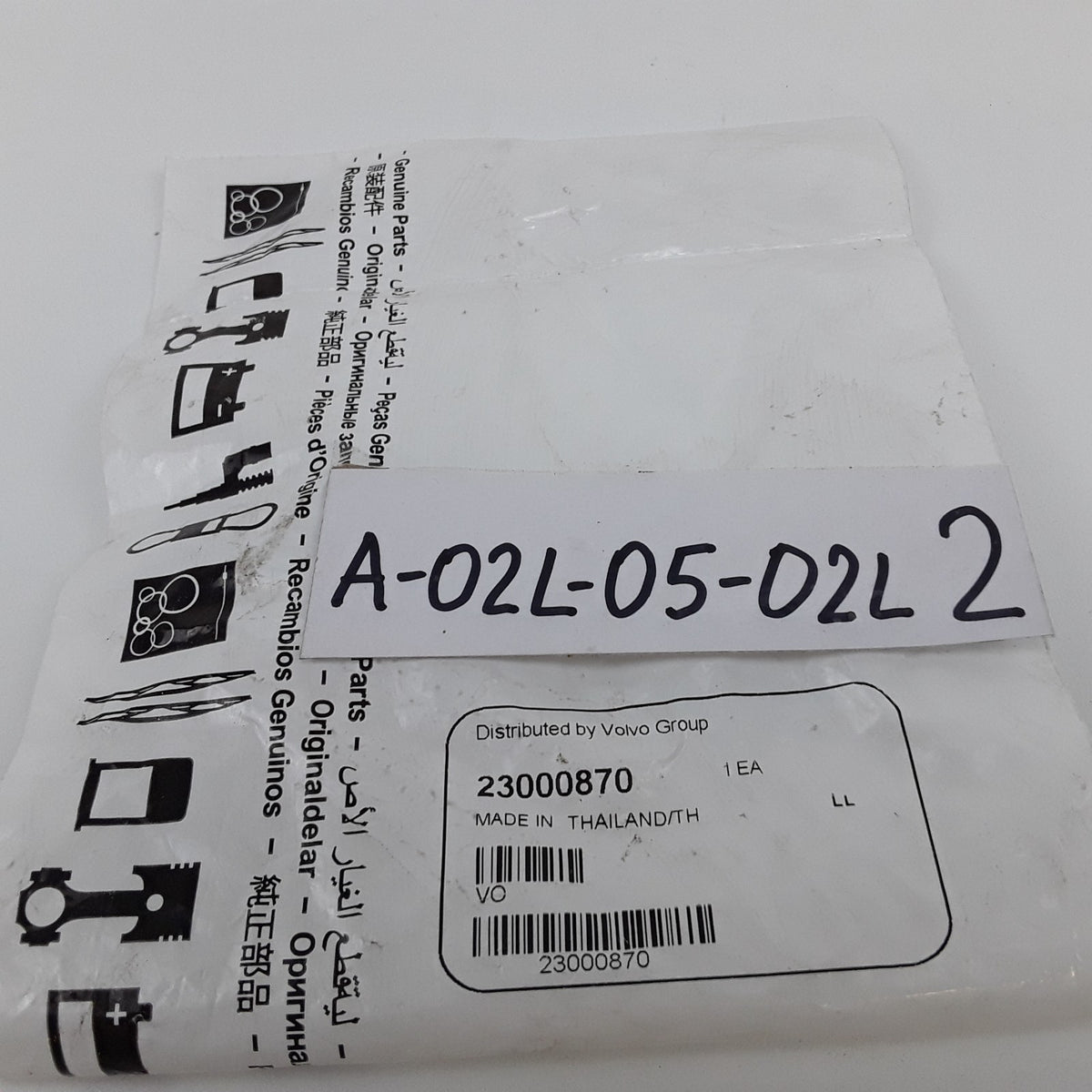 Diesel Fuel Injector Pipe 23000870 Volvo Fits 2019-2023 Volvo VNL 760 D13 12.8L
