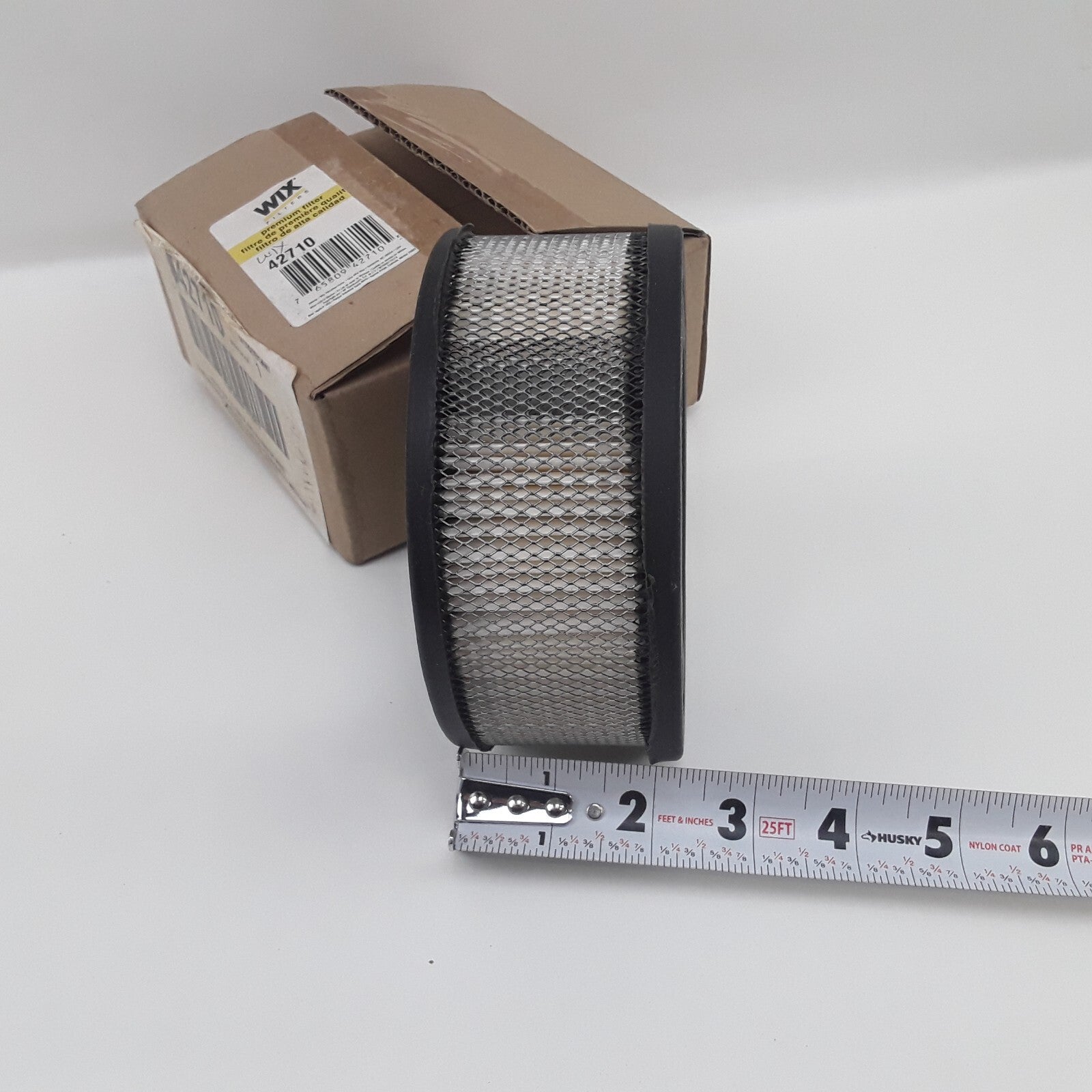 Engine Crankcase Breather Element Left Driver Side Machined Air Filter Wix 42710