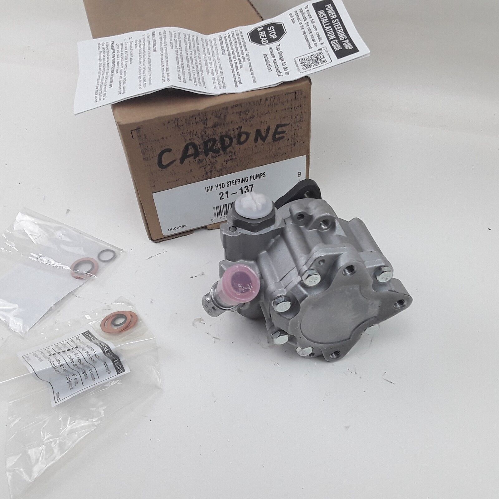 Cardone 21-137 Power Steering Pump Replacement Part For Audi 3.2L 2005 - 2011