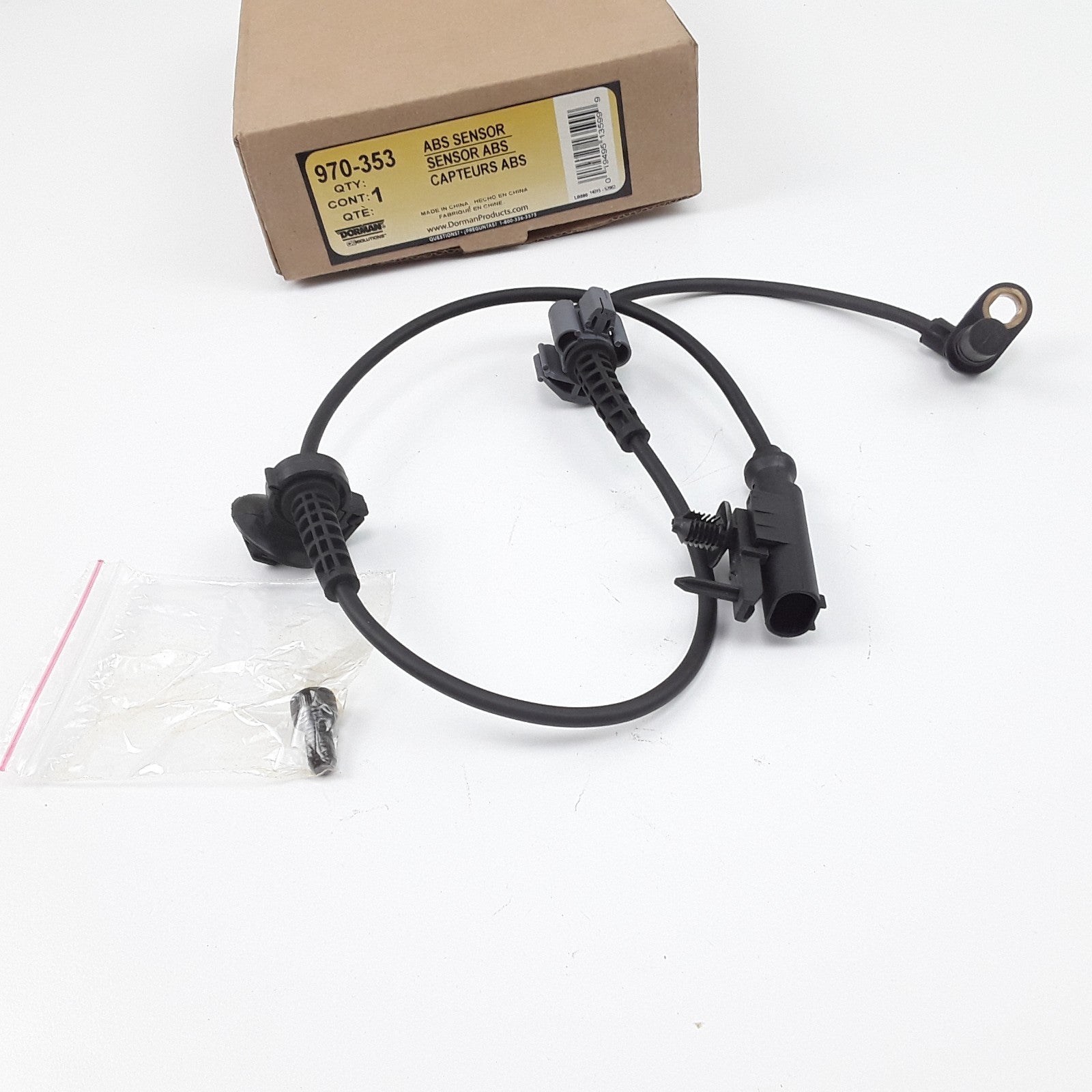 Dorman 970-353 Front ABS Wheel Speed Sensor For GMC Cadillac Chevrolet 2007-2014