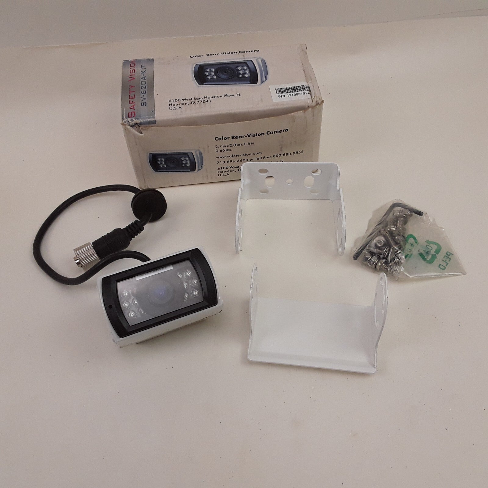 Safety Vision SV-620A-KIT Color Rear-Vision Camera W/ Built-in Microphone