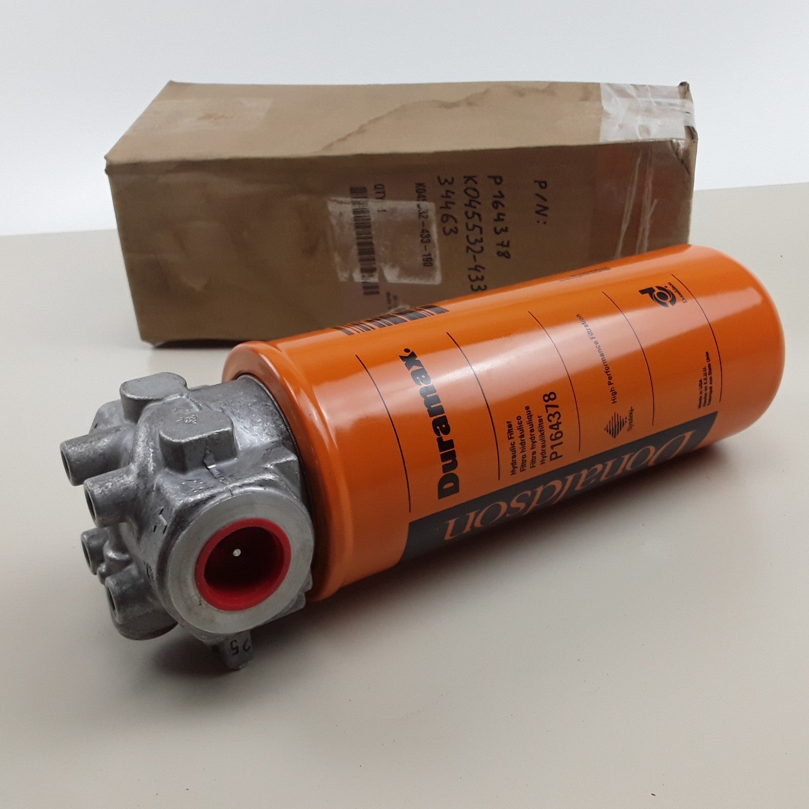 Donaldson P164378 Hydraulic Filter Spin-On Style Heavy Duty High Performance