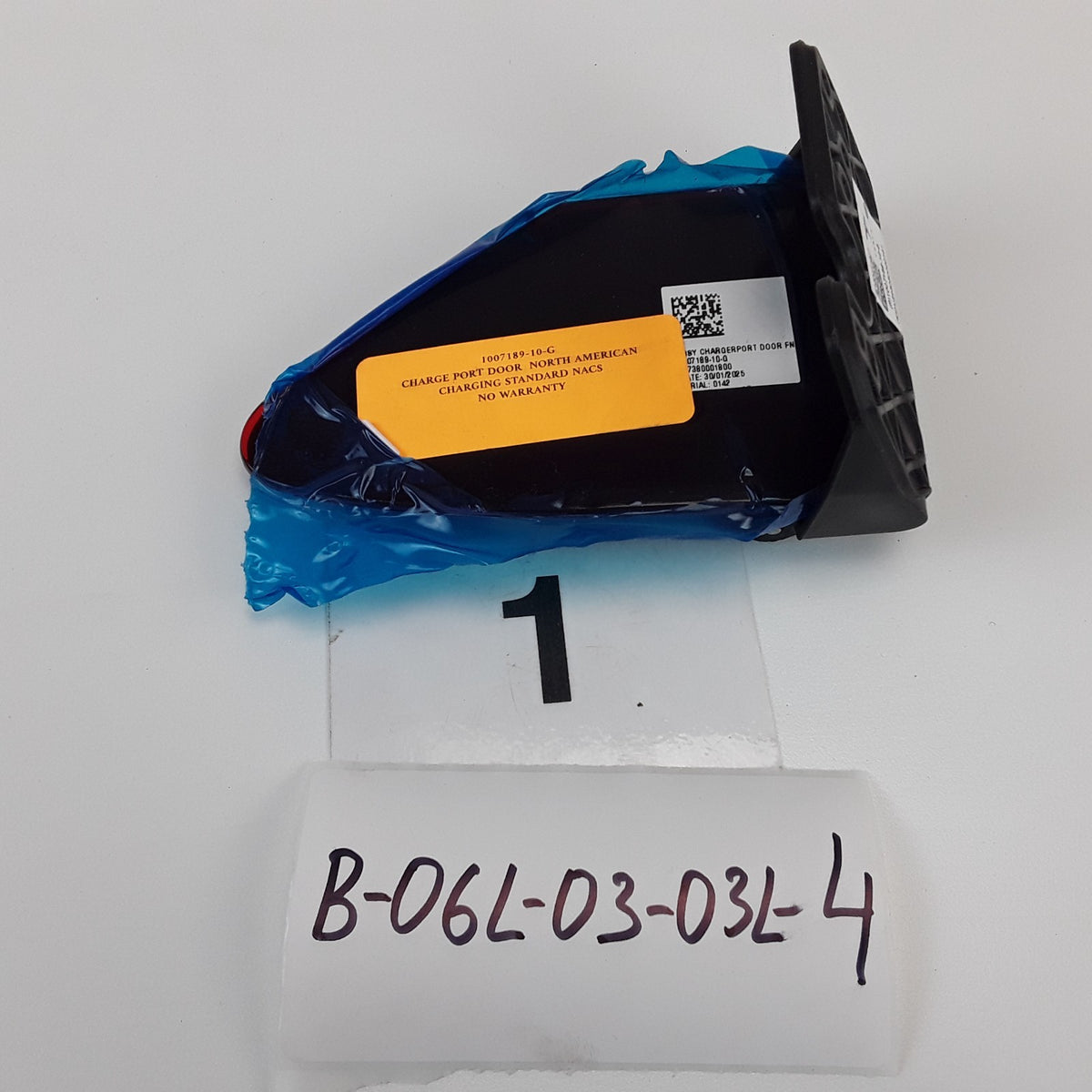1007189-10-G NACS Charge Port Door For Tesla Model S Genuine OEM New
