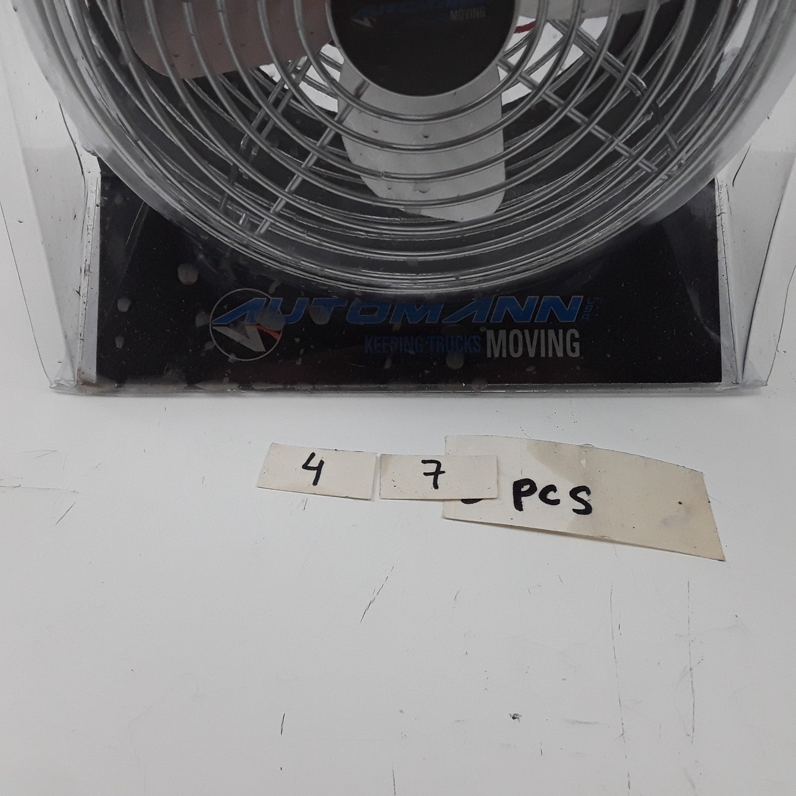 Dash Metal Fan 24 Volt 6in Two 2-Speed Heavy Duty For Trucks RV and Automotive