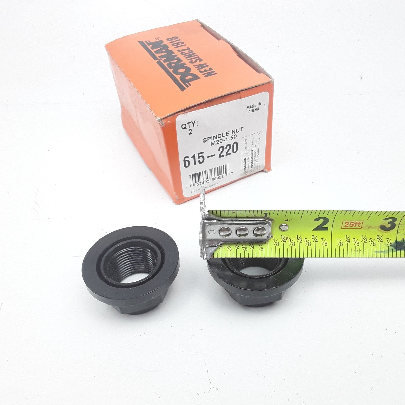 Dorman 615-220 Front Spindle Nut Fits Mercury Ford Lincoln (2002 2003 2004-2007)