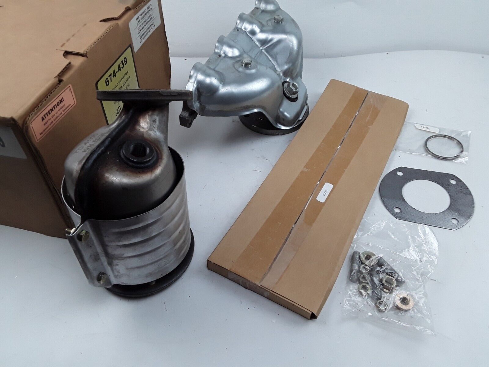 Catalytic Converter with Integrated Exhaust Manifold Dorman For Honda Civic - HotCarParts