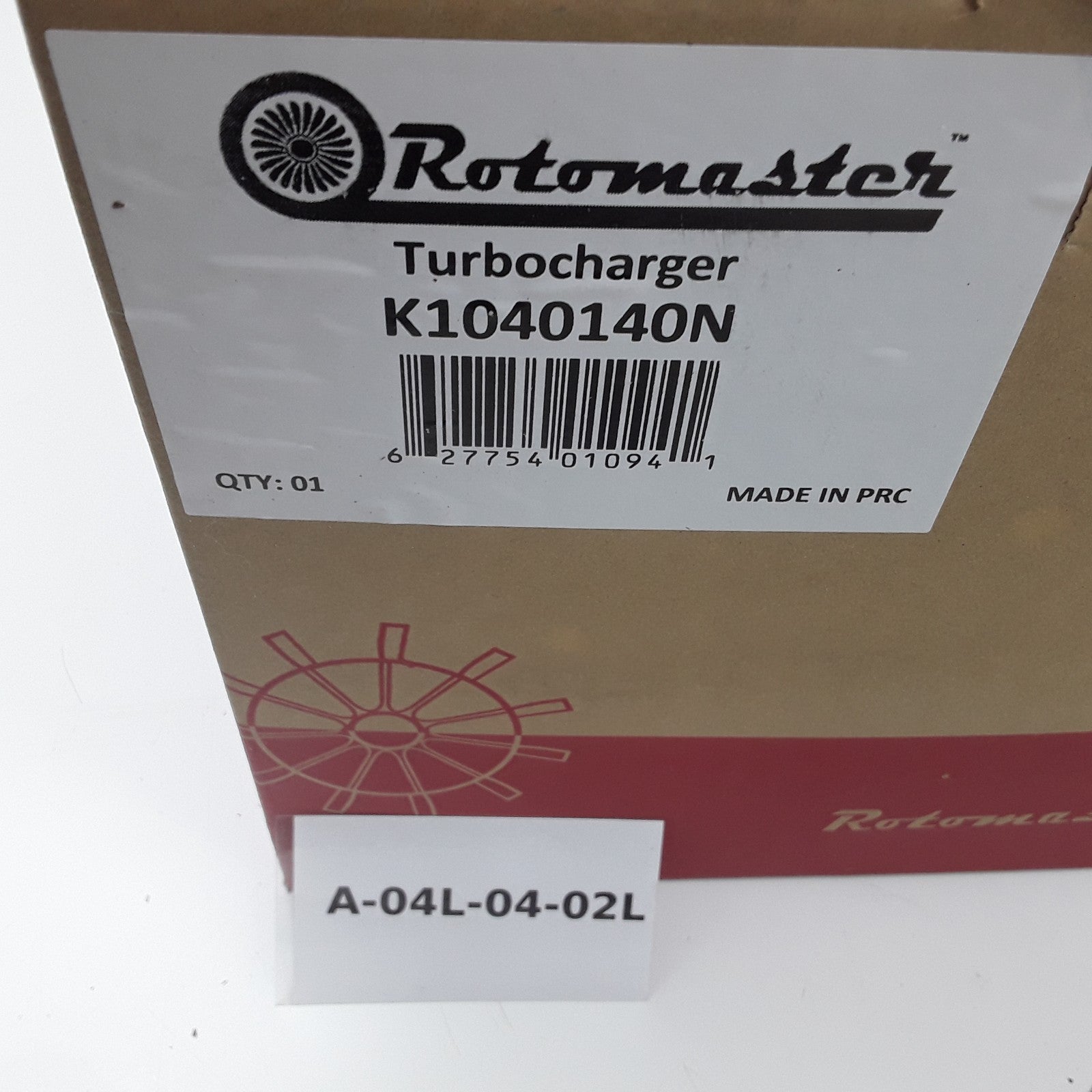 Rotomaster K1040140N Turbocharger Fits Saturn Chevrolet Pontiac Buick 2007-2016
