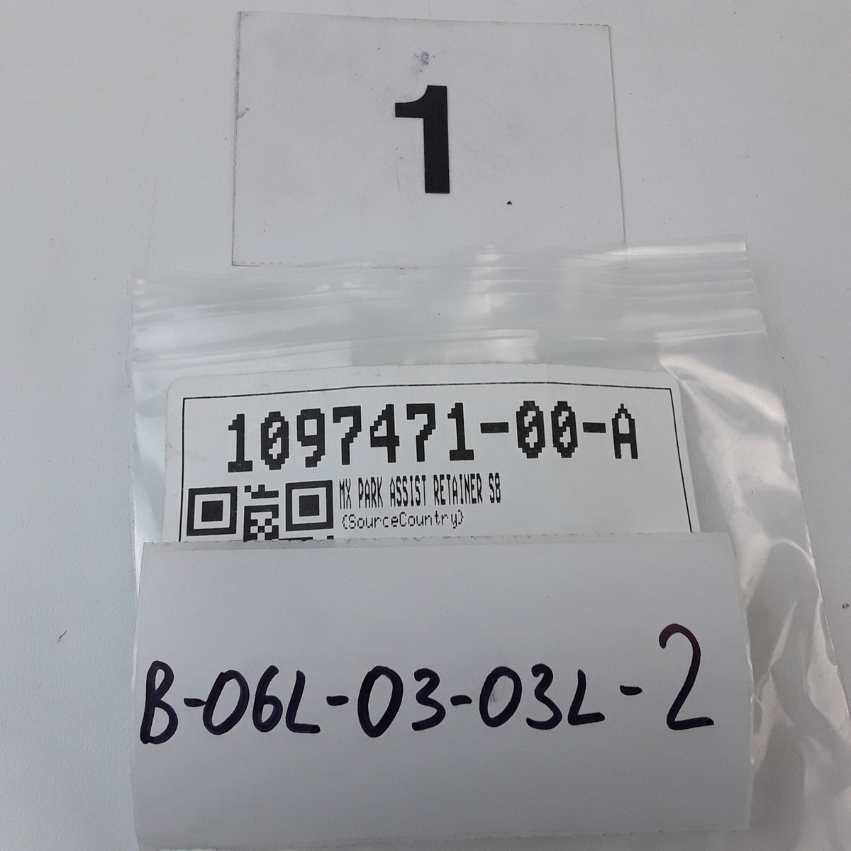 1097471-00-A Park Assist Sensor Retainer S8 For Tesla Model X 2015-2025 OEM New