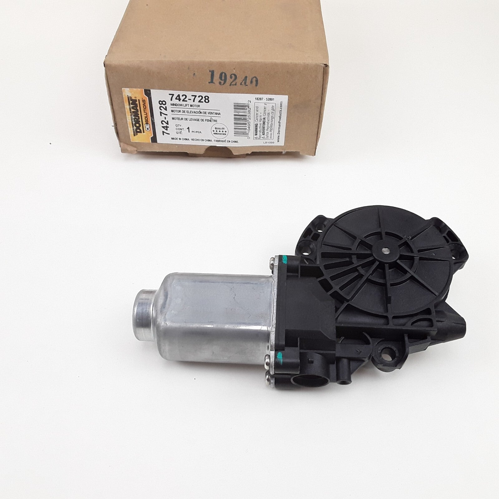 Dorman 742-728 Front Left Power Window Lift Motor Fits Hyundai Elantra 2007-2010
