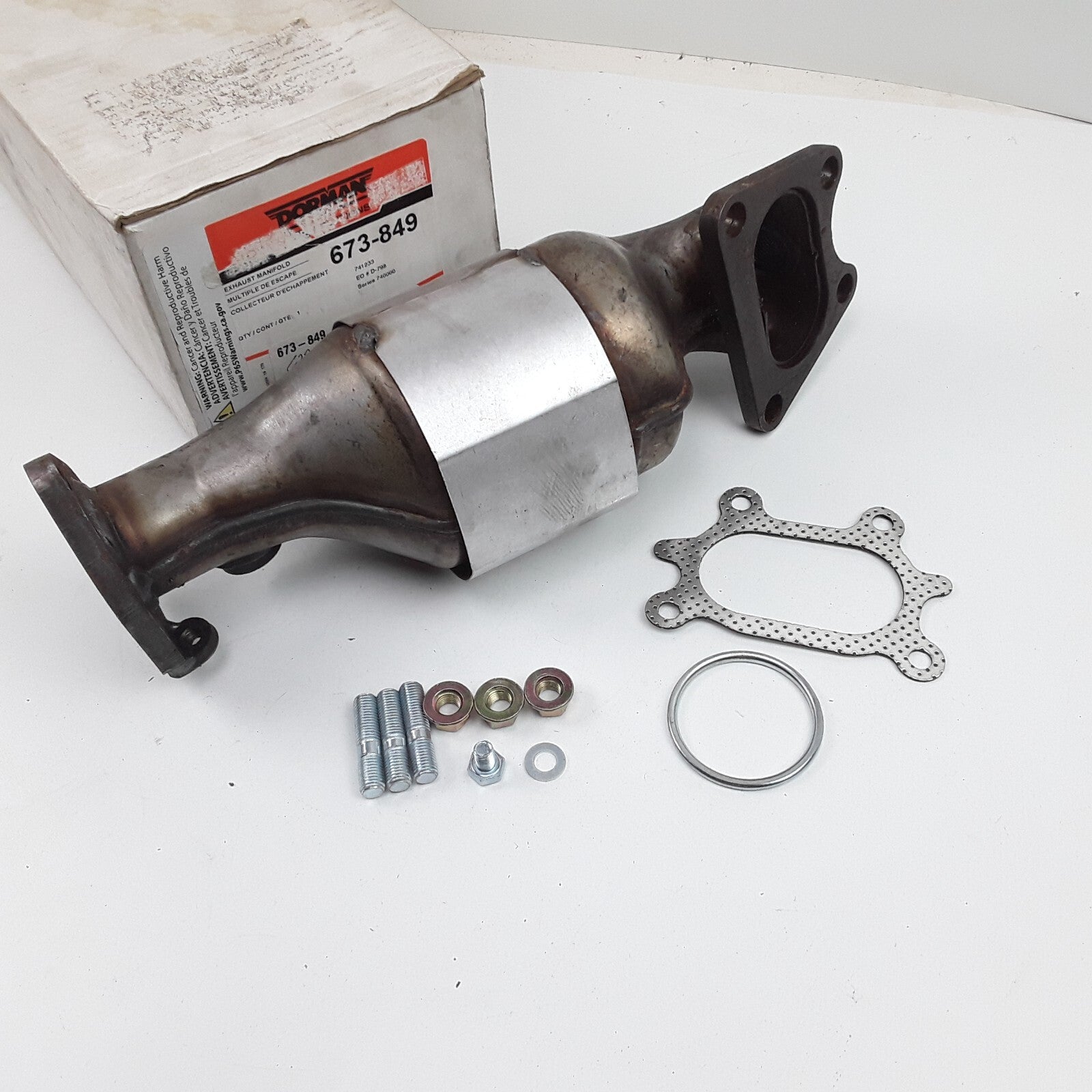 Catalytic Converter W/ Integrated Exhaust Manifold Fits Honda Accord 2003-2007