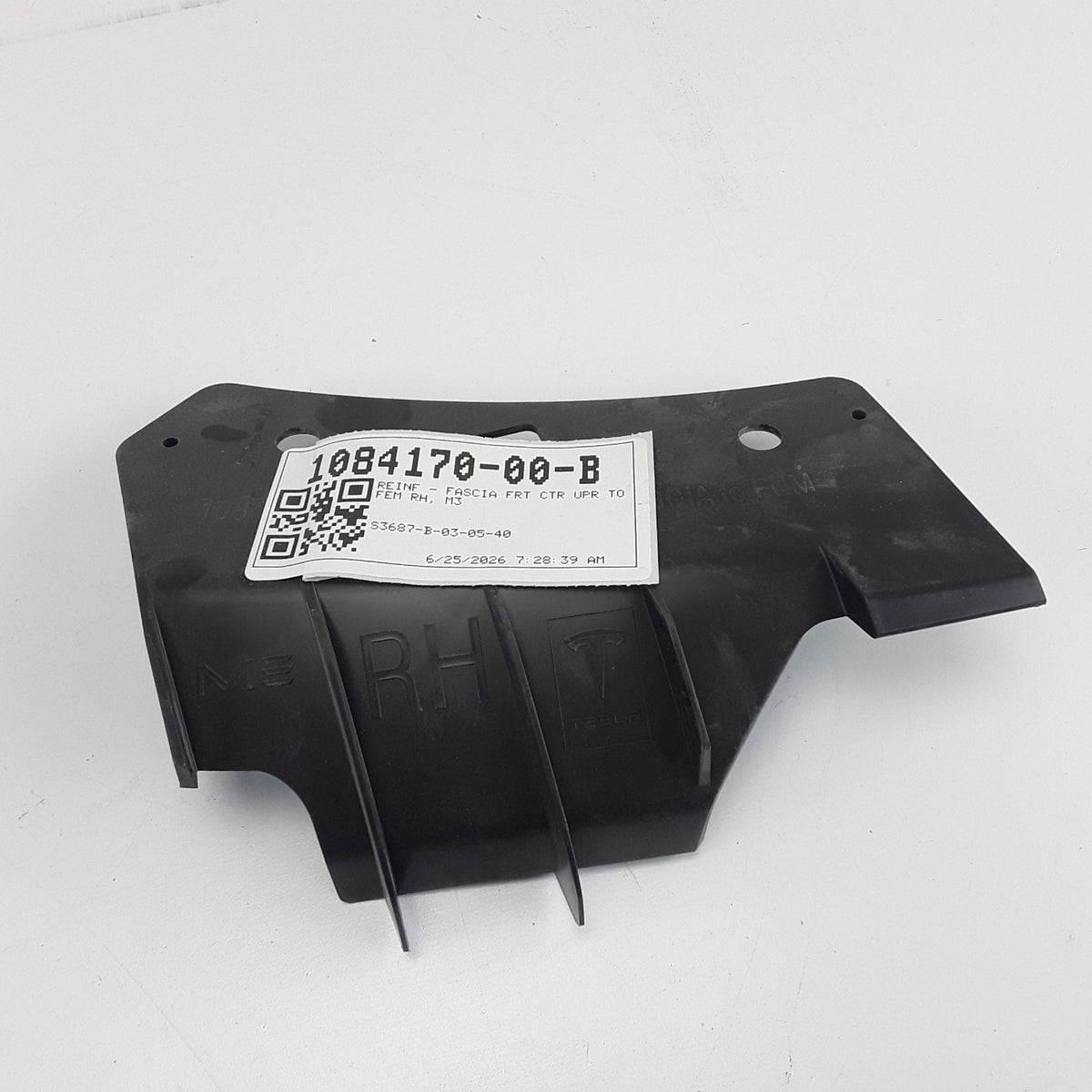 For Tesla Model 3 2017-2023 RH Front Fascia Upper Reinforcement 1084170-00-B OEM