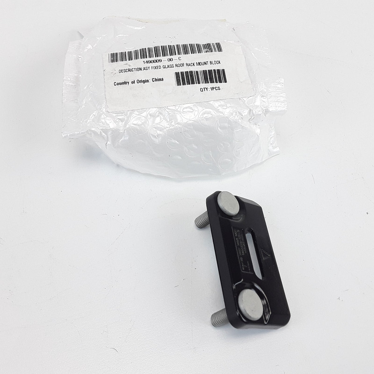 For Tesla Model S 2016-2025 Fixed Glass Roof Rack Mount Block 1490009-00-C OEM