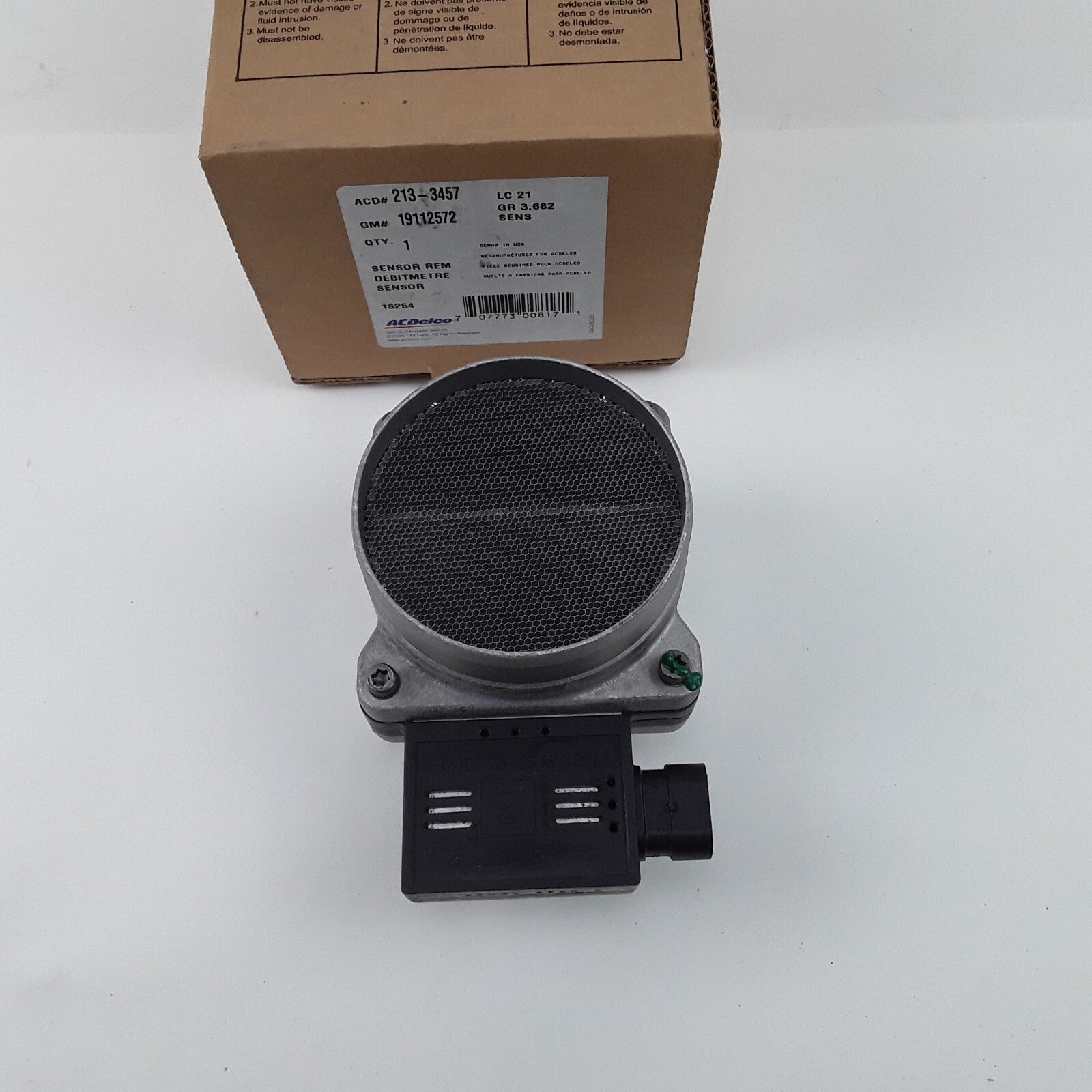ACDelco 213-3457 Mass Air Flow Sensor For Cadillac GMC Chevrolet Pontiac 1993-02