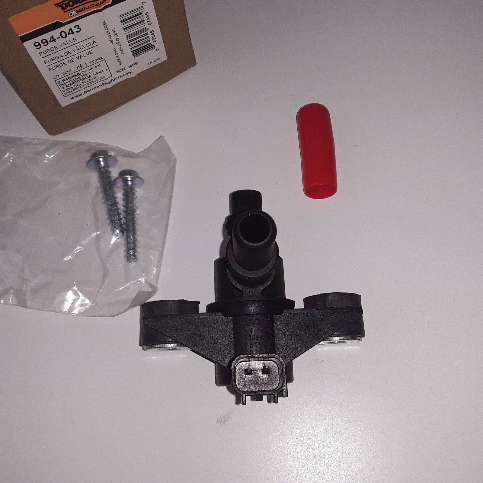 Dorman Vapor Canister Purge Valve Fits Lincoln MKZ Ford C-Max Fusion (2013-2020)