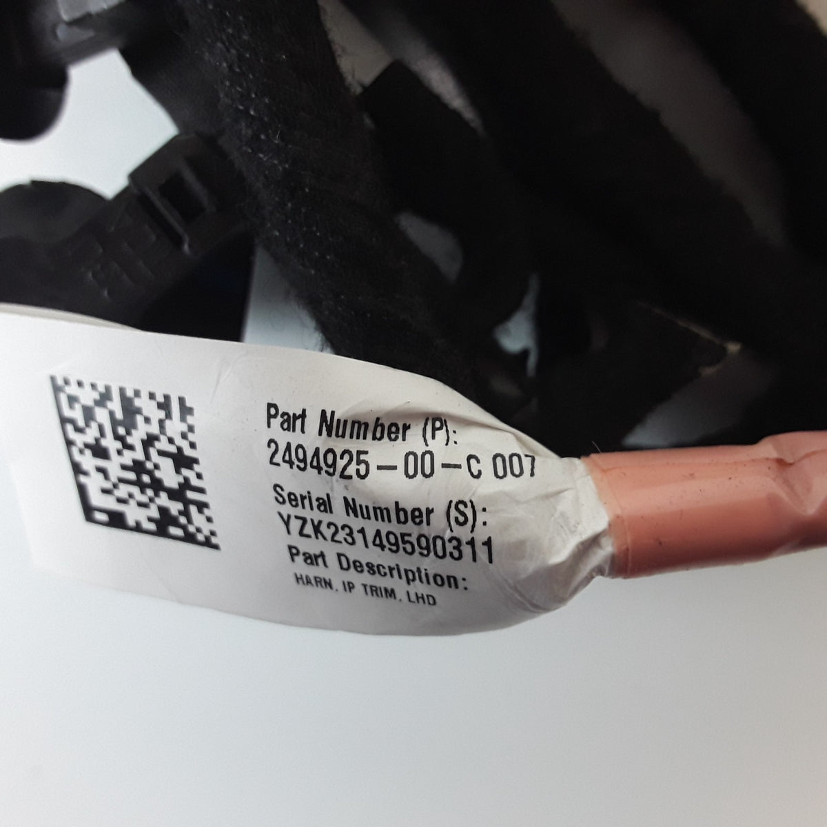 2494925-00-C Left Hand Drive IP Trim Harness For Tesla Model S X 2021-2025 OEM
