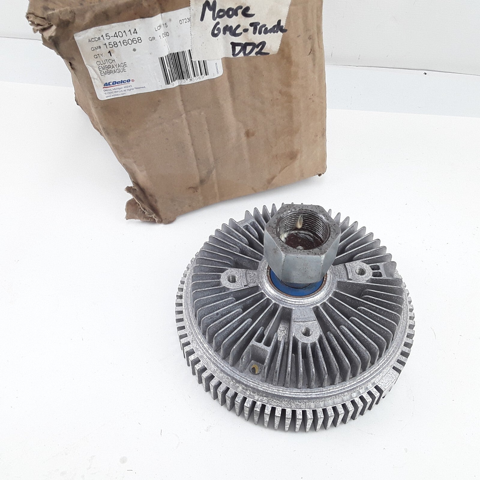 GM 15-40114 15816068 Silver Engine Cooling Fan Clutch for GMC, Chevrolet 2003-07