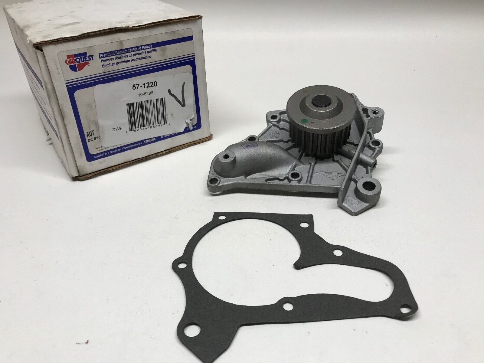 Engine Water Pump CARQUEST 57-1220 Reman for Toyota Camry, Celica, MR2, RAV4 - HotCarParts